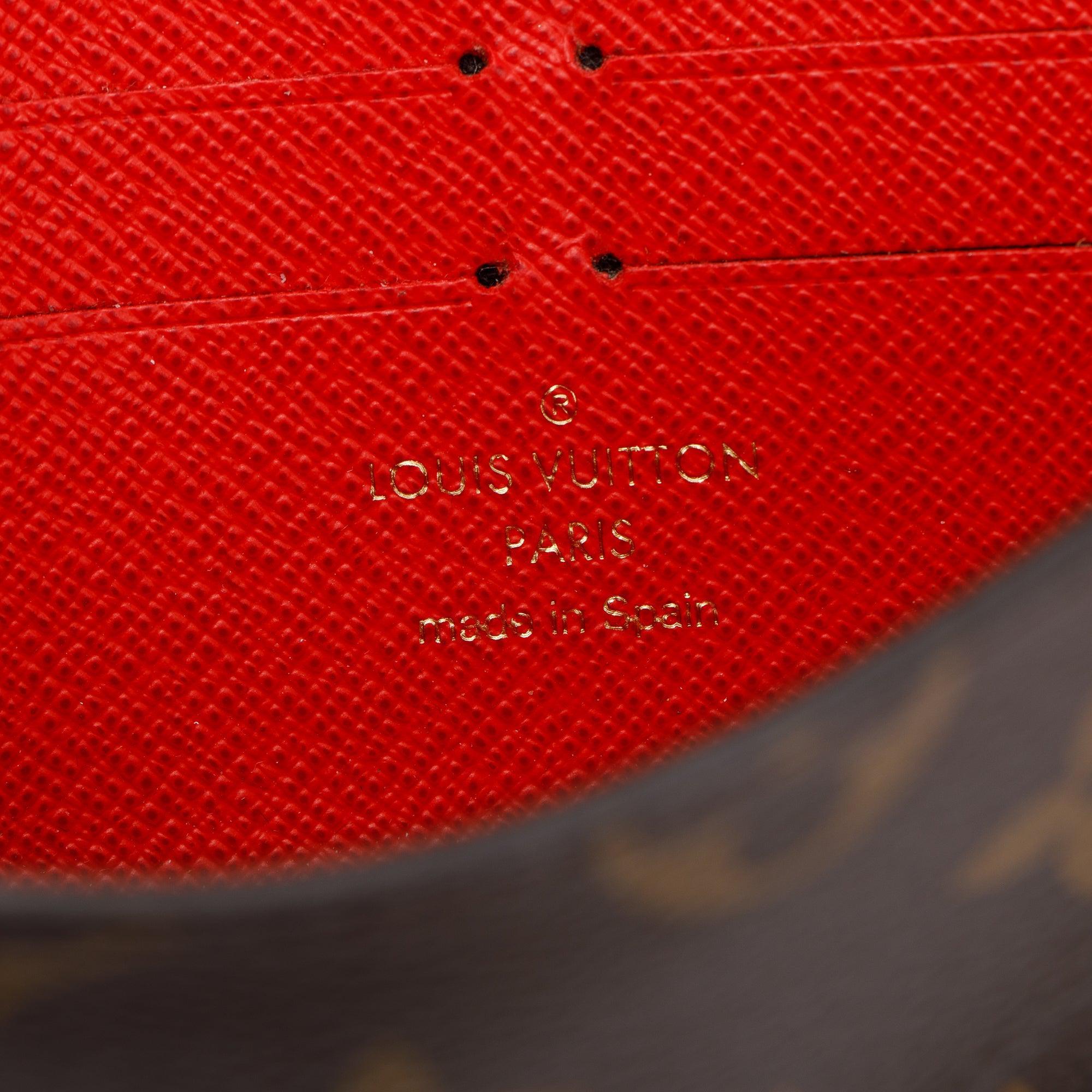 Louis Vuitton Monogram Jeanne Wallet w/ Insert