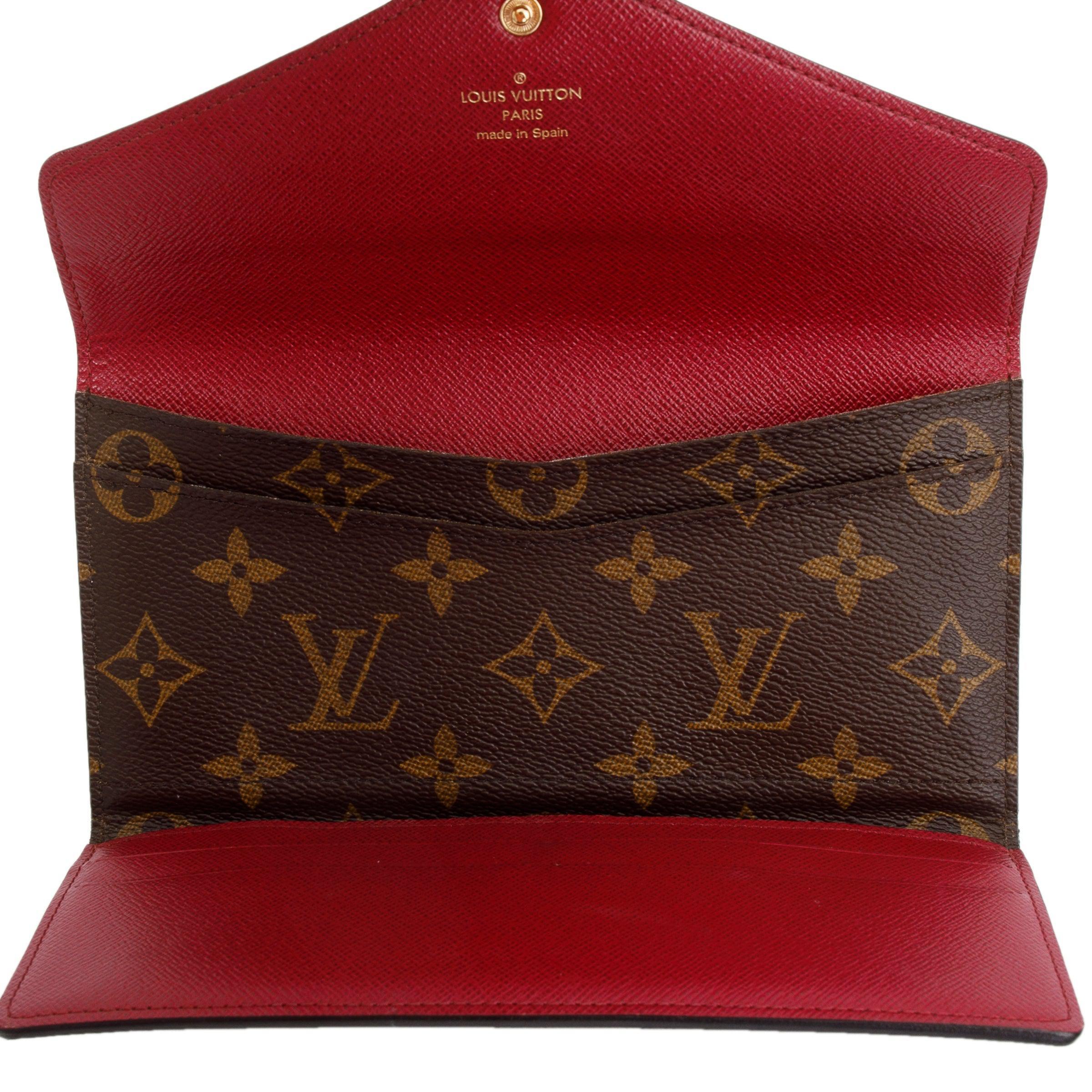 Louis Vuitton Monogram Josephine Wallet w/ Insert