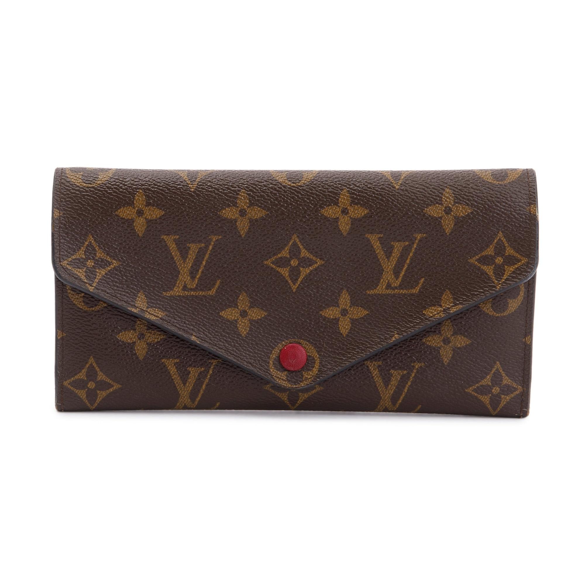 Louis Vuitton Monogram Josephine Wallet w/ Insert