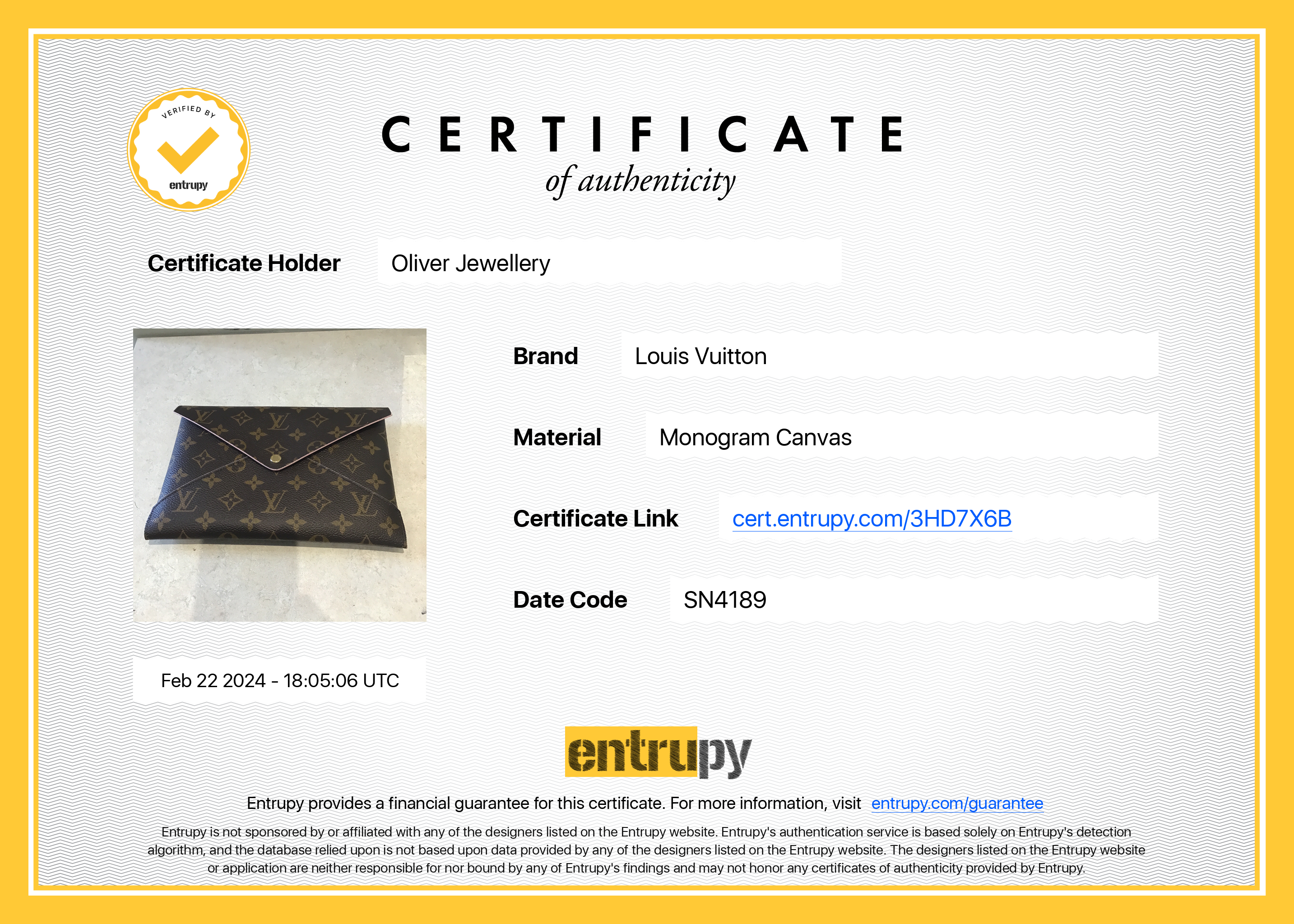Louis Vuitton Monogram KIrigami Pochette GM w/ Box