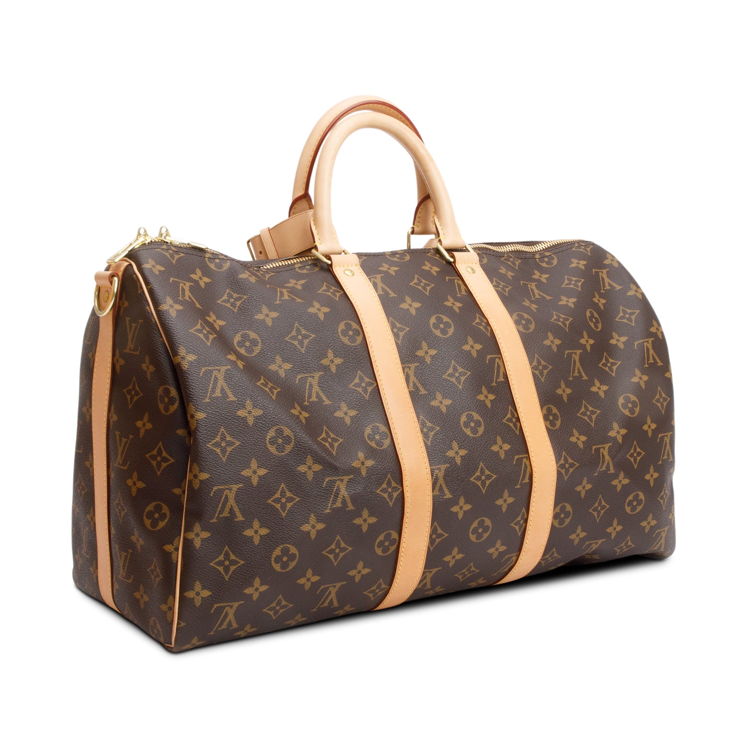 Louis Vuitton Monogram Keepall Bandouliere 45 w/ Strap & Box