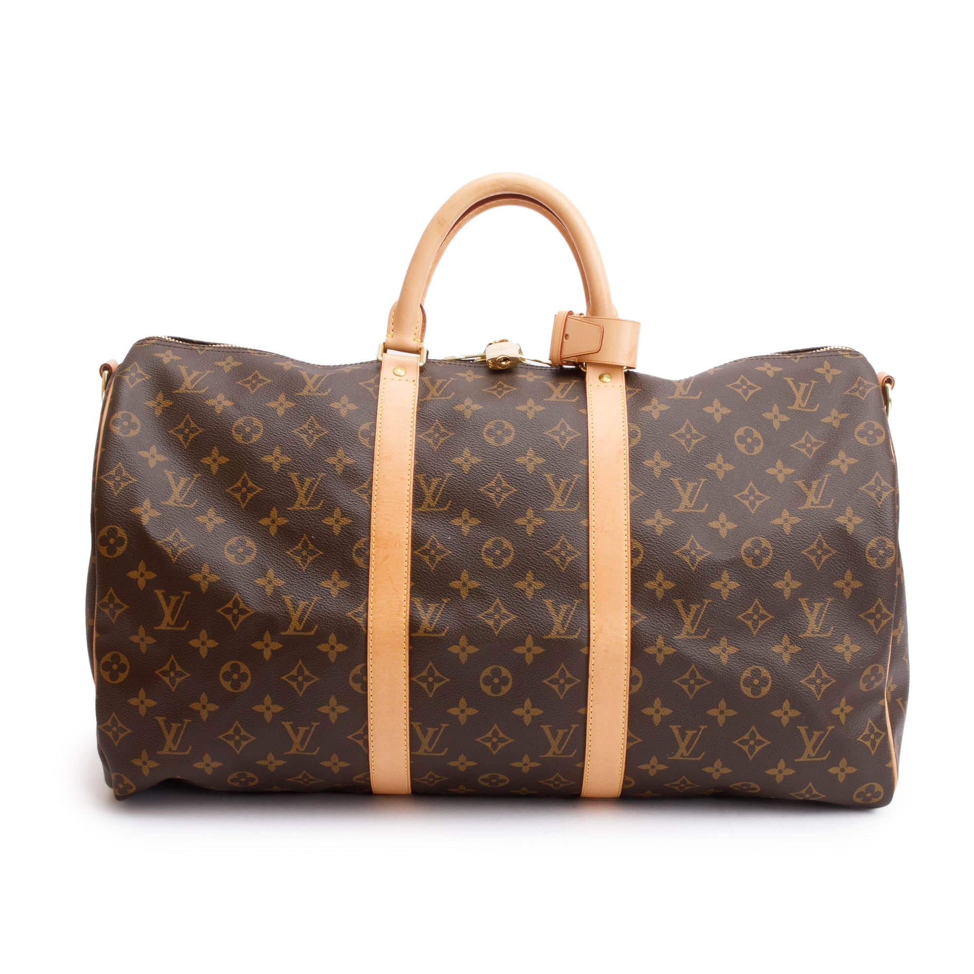 Louis Vuitton Monogram Keepall Bandouliere 50 w/ Box