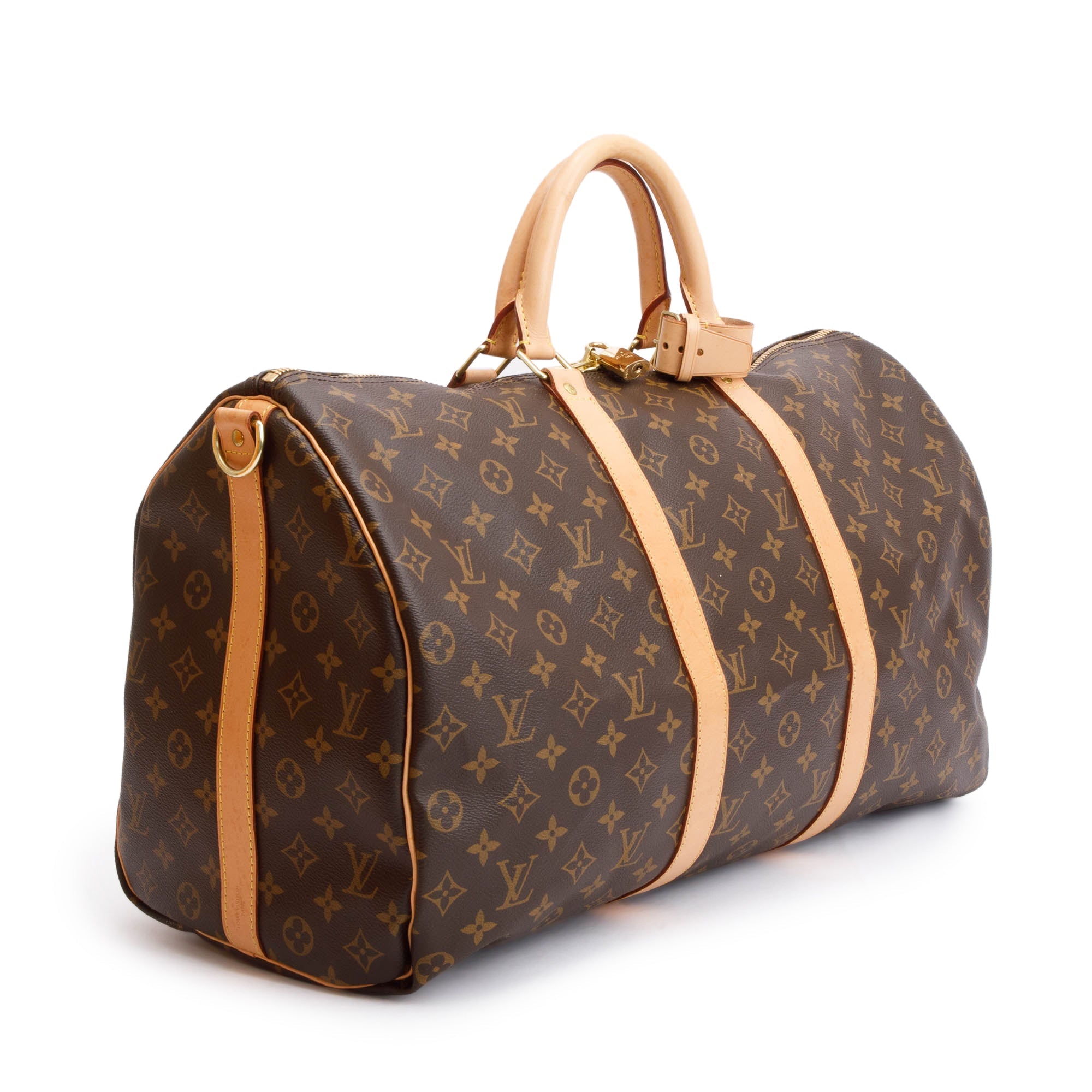 Louis Vuitton Monogram Keepall Bandouliere 50 w/ Box