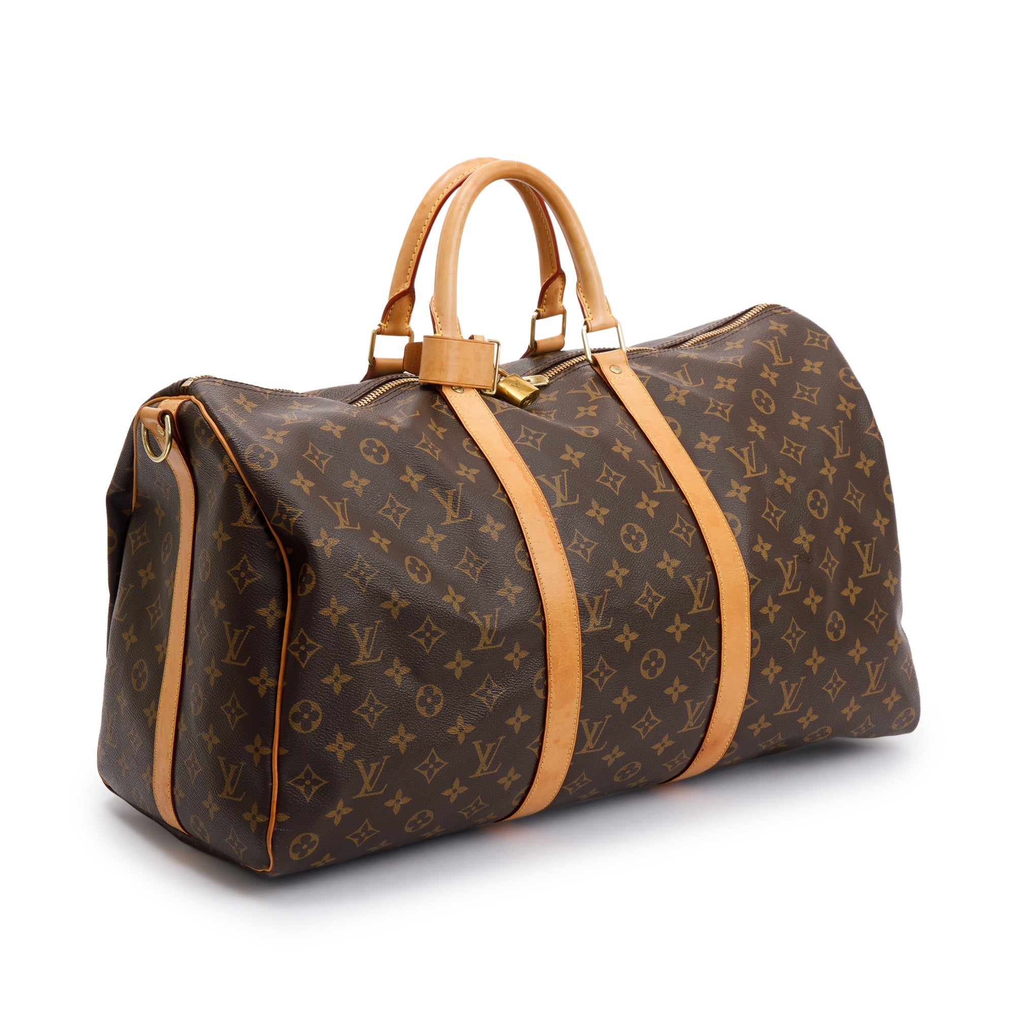 Louis Vuitton Monogram Keepall Bandouliere 50 w/ Strap