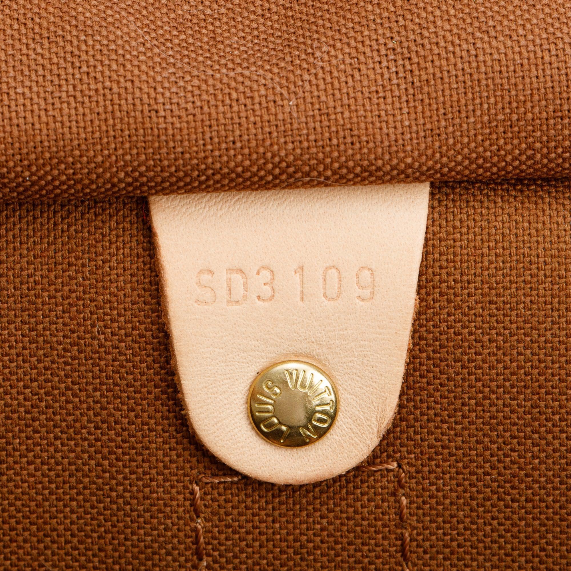 Louis Vuitton Monogram Keepall Bandouliere 55