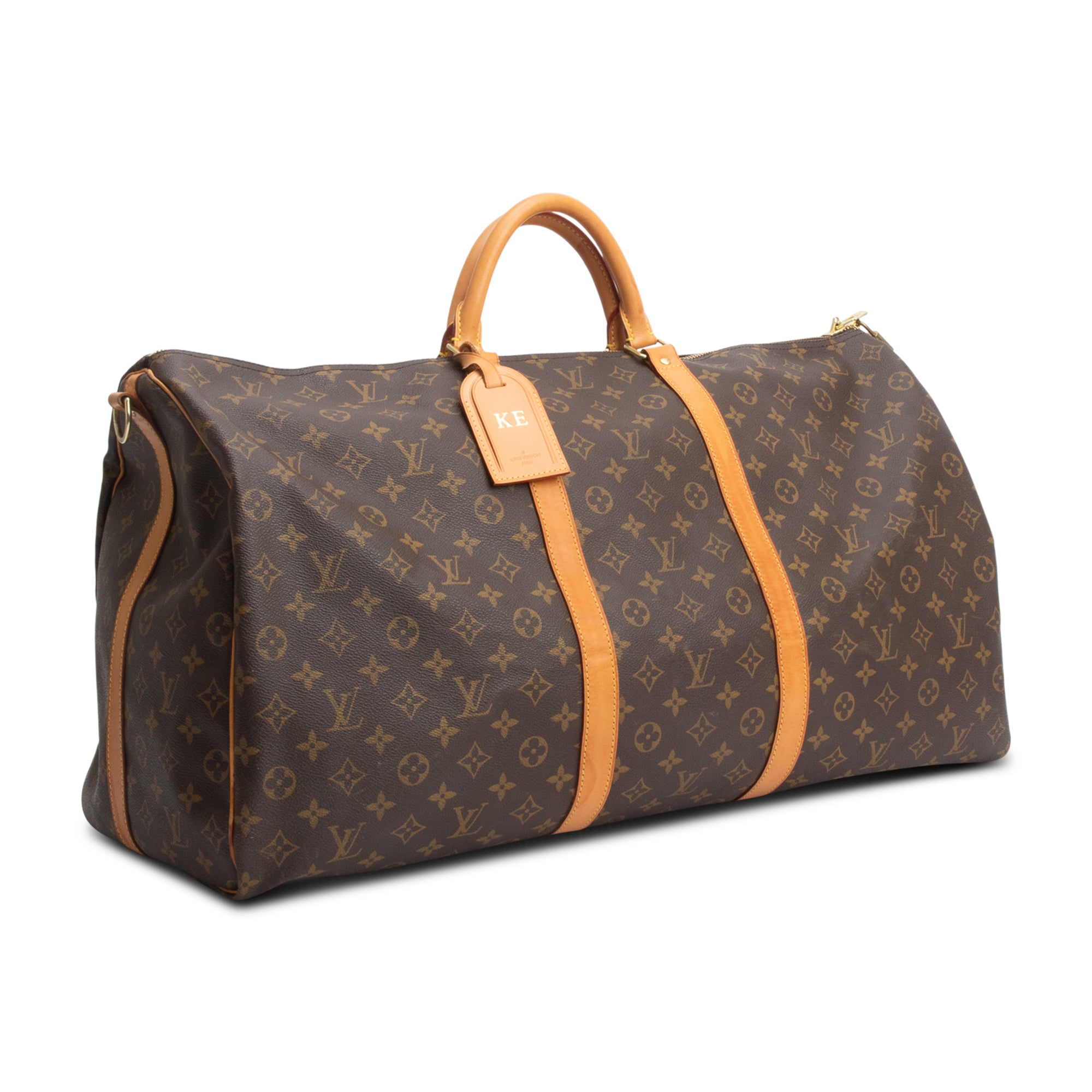 Louis Vuitton Monogram Keepall Bandouliere 55 w/ Strap