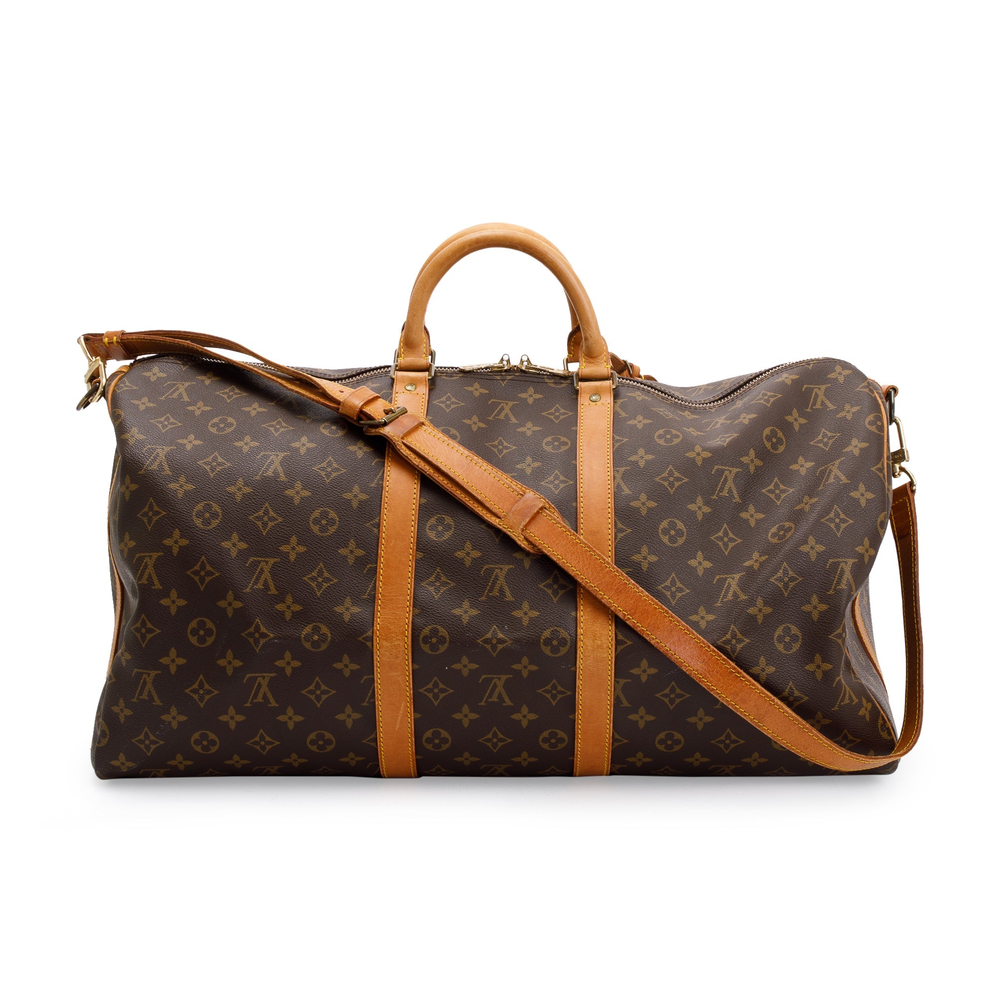 Louis Vuitton Monogram Keepall Bandouliere 55 w/ Strap