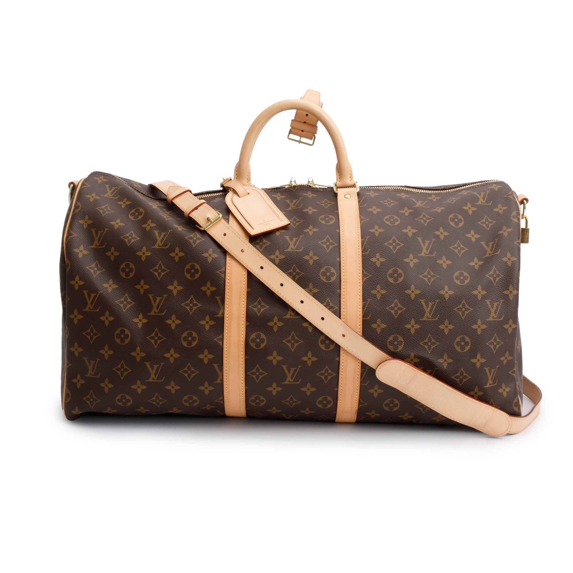 Louis Vuitton Monogram Keepall Bandouliere 55