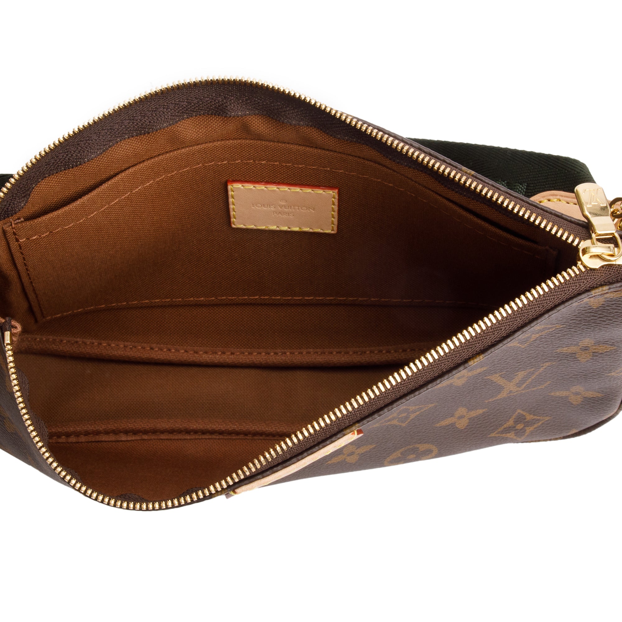 Louis Vuitton Monogram Khaki Multi-Pochette Accessoires w/ Box