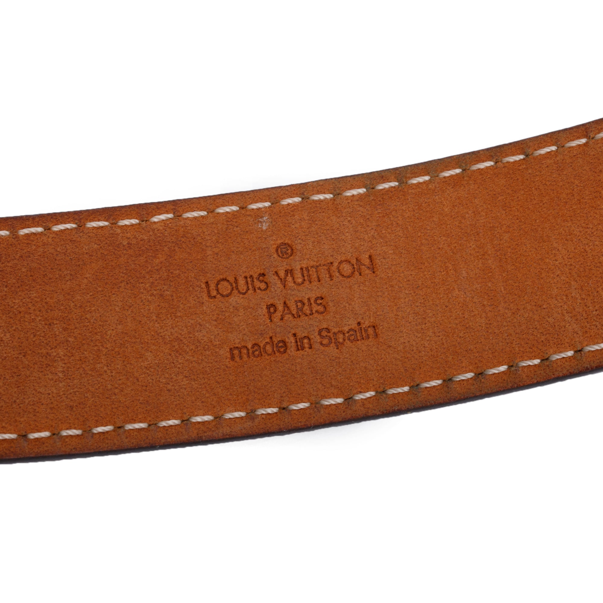Louis Vuitton Monogram LV Initiales 25 MM Belt 75 30