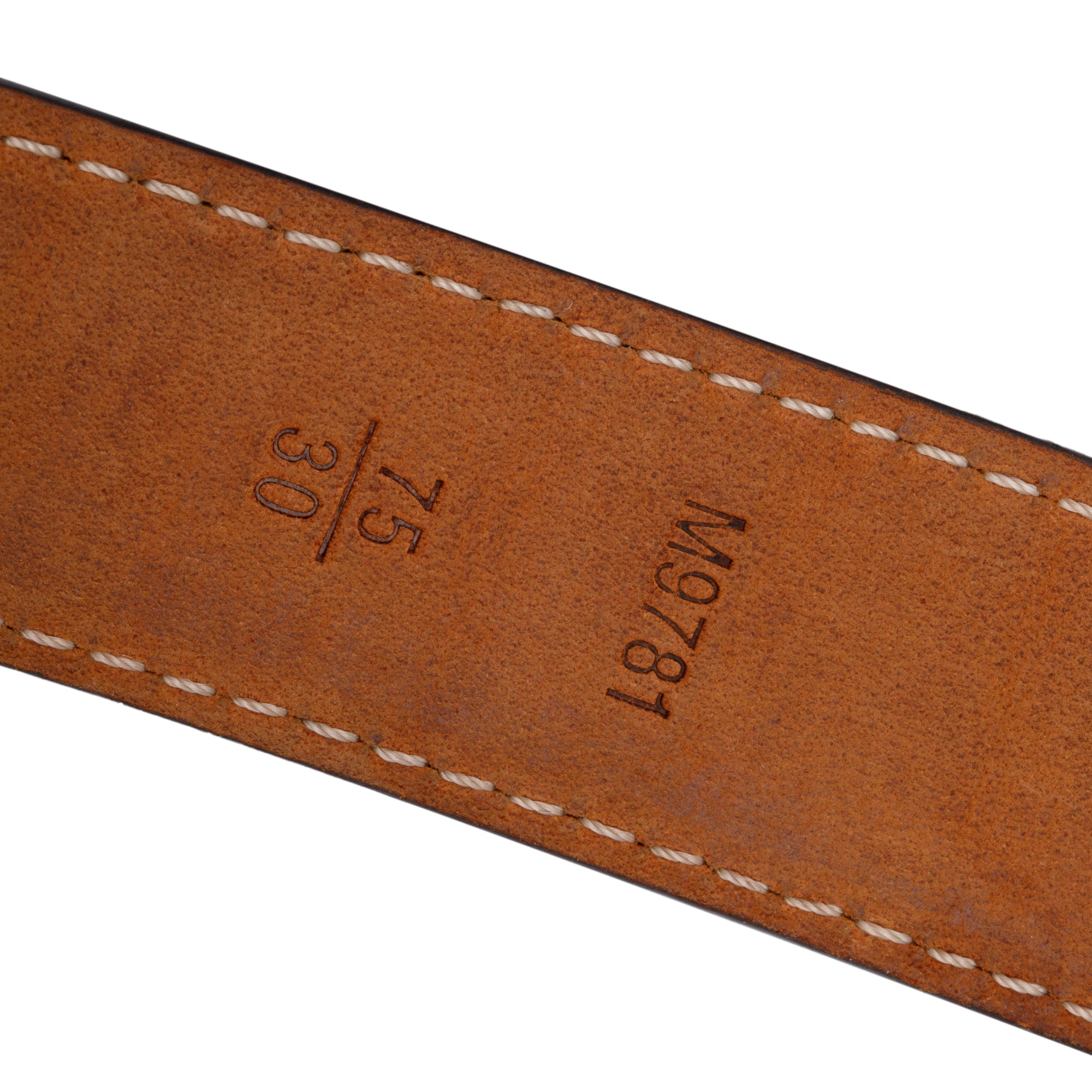 Louis Vuitton Monogram LV Initiales 25 MM Belt 75 30