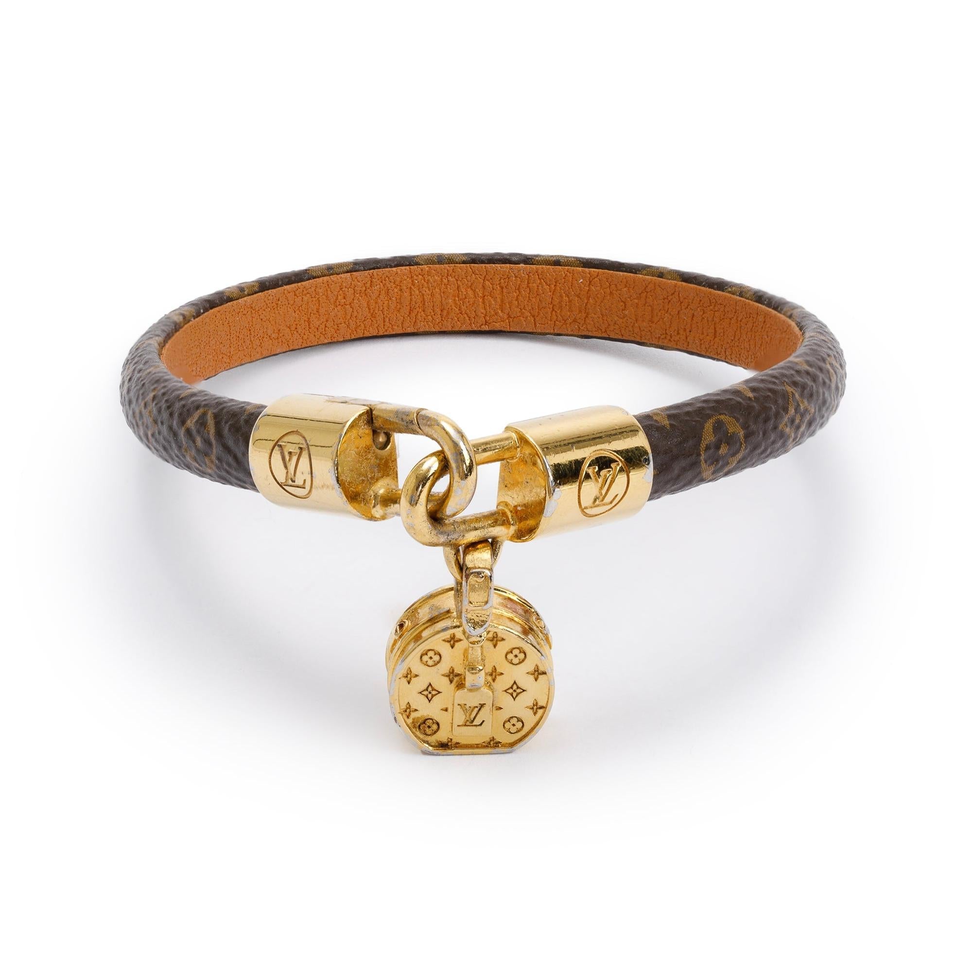 Louis Vuitton Monogram LV Tribute Bracelet w/ Box