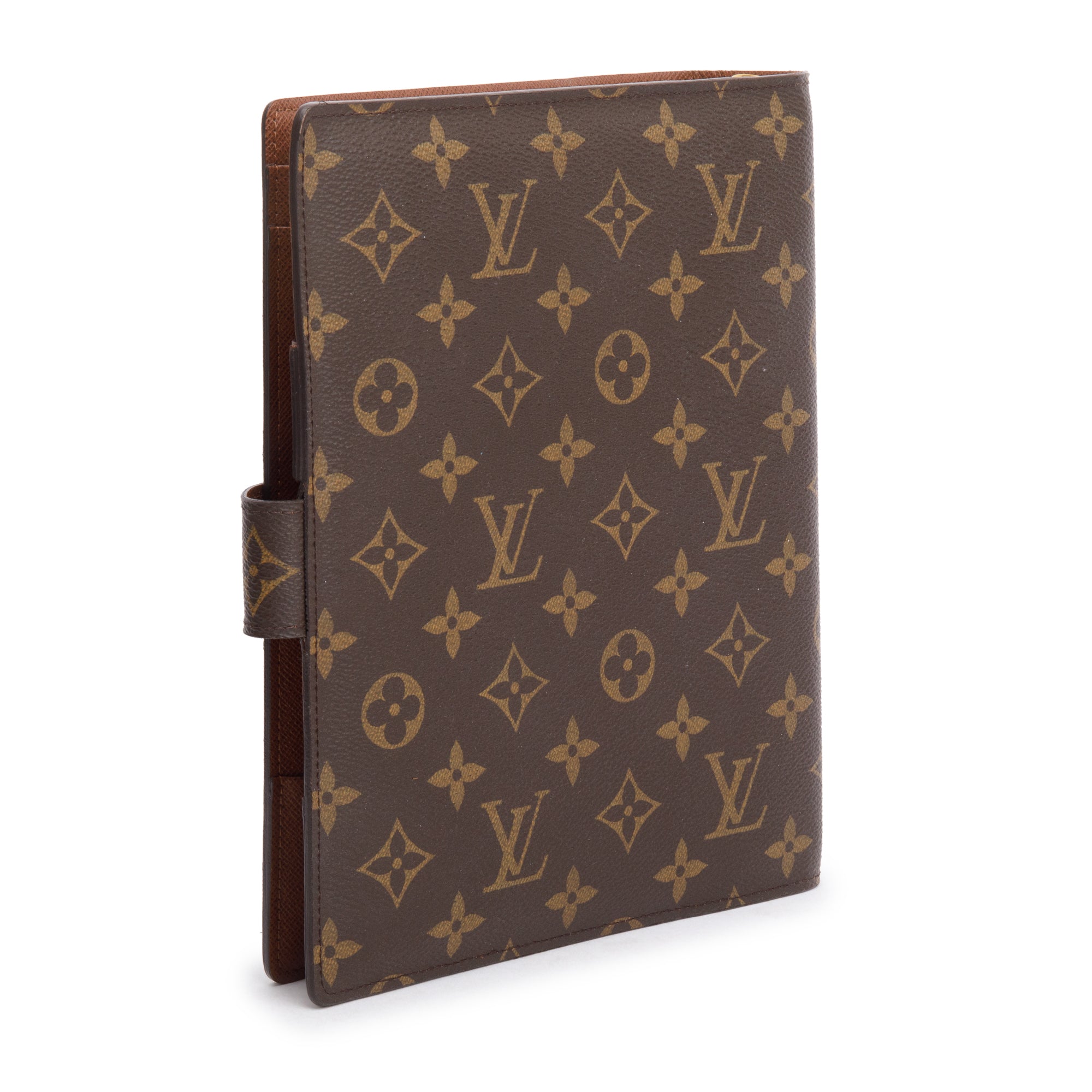 Louis Vuitton Monogram Large Ring Agenda Cover w/ Note Pads
