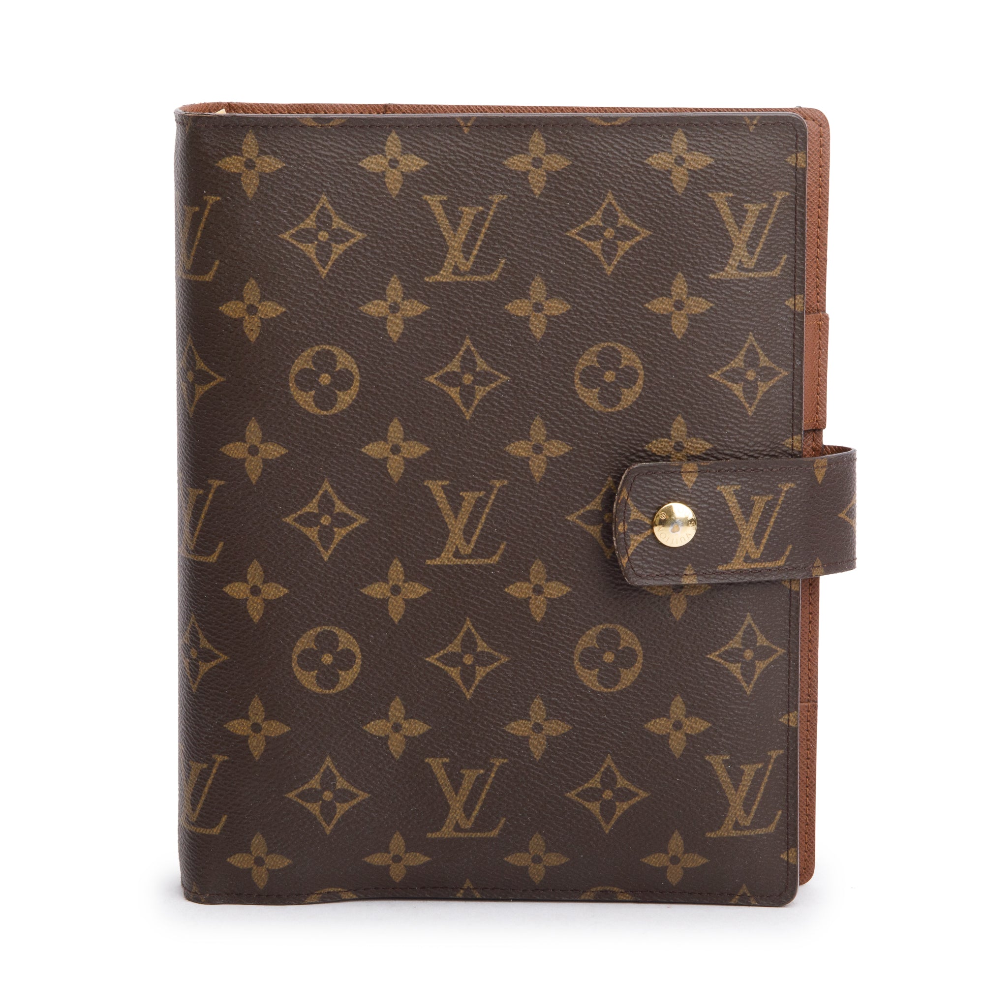 Louis Vuitton Monogram Large Ring Agenda Cover w/ Note Pads
