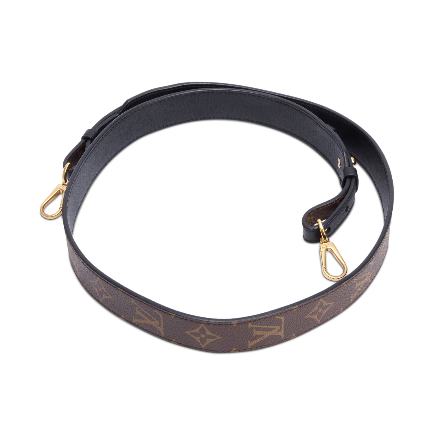 Louis Vuitton Monogram Macassar Bandouliere Shoulder Strap