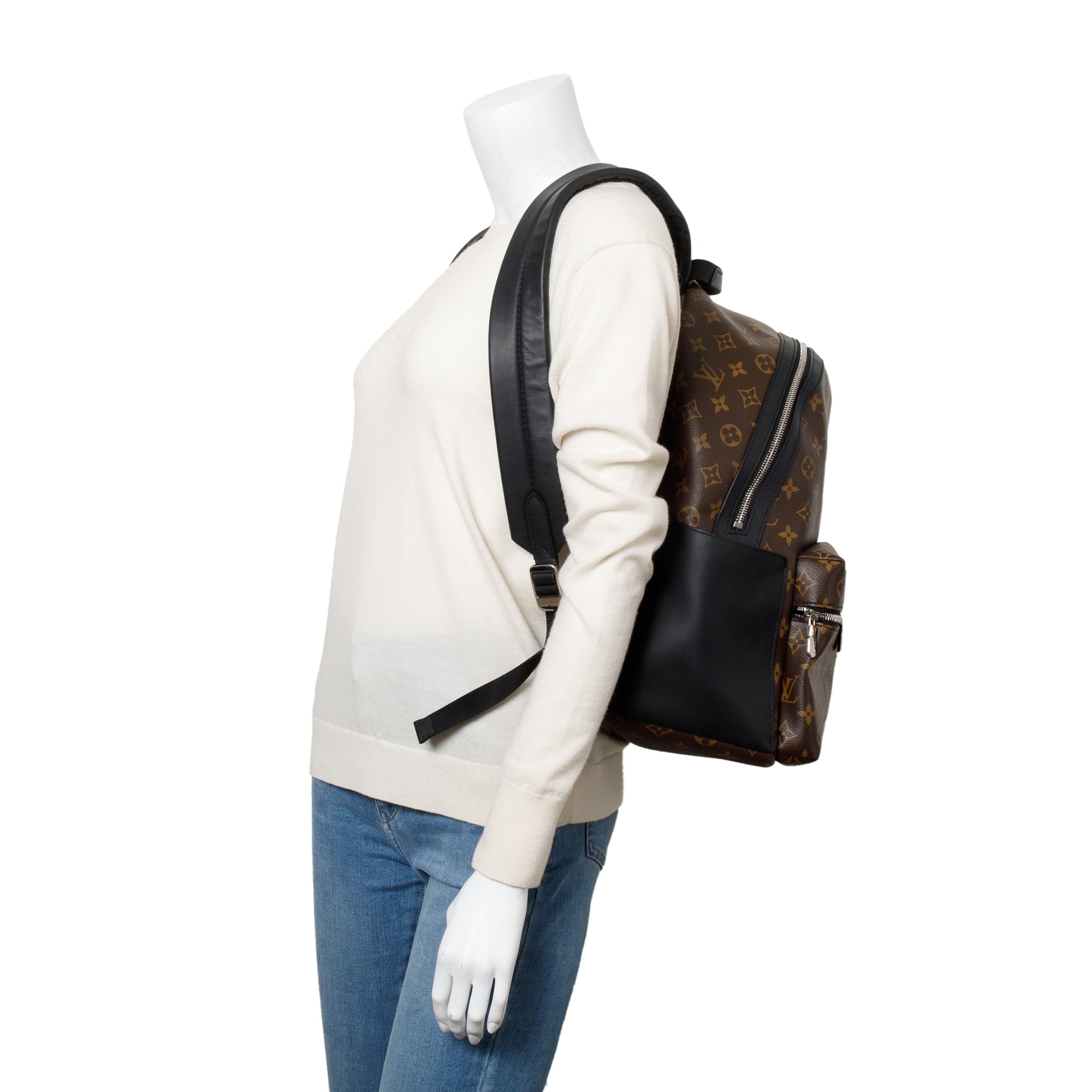 Louis Vuitton Monogram Macassar Discovery Backpack PM