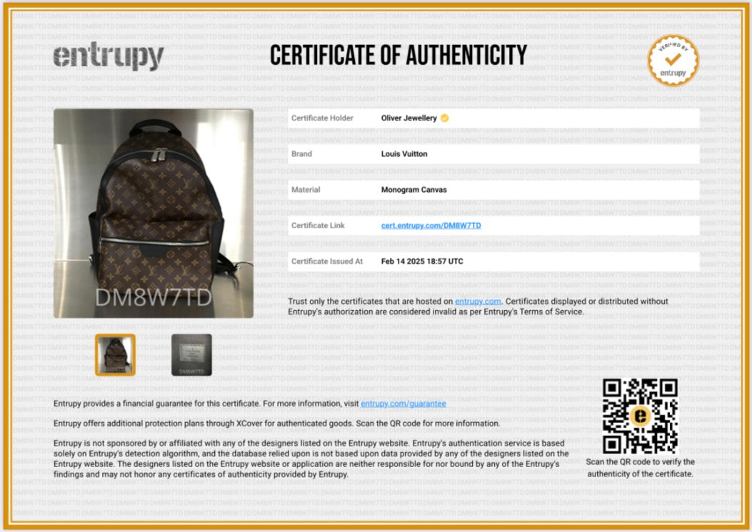 Louis Vuitton Monogram Macassar Discovery Backpack PM