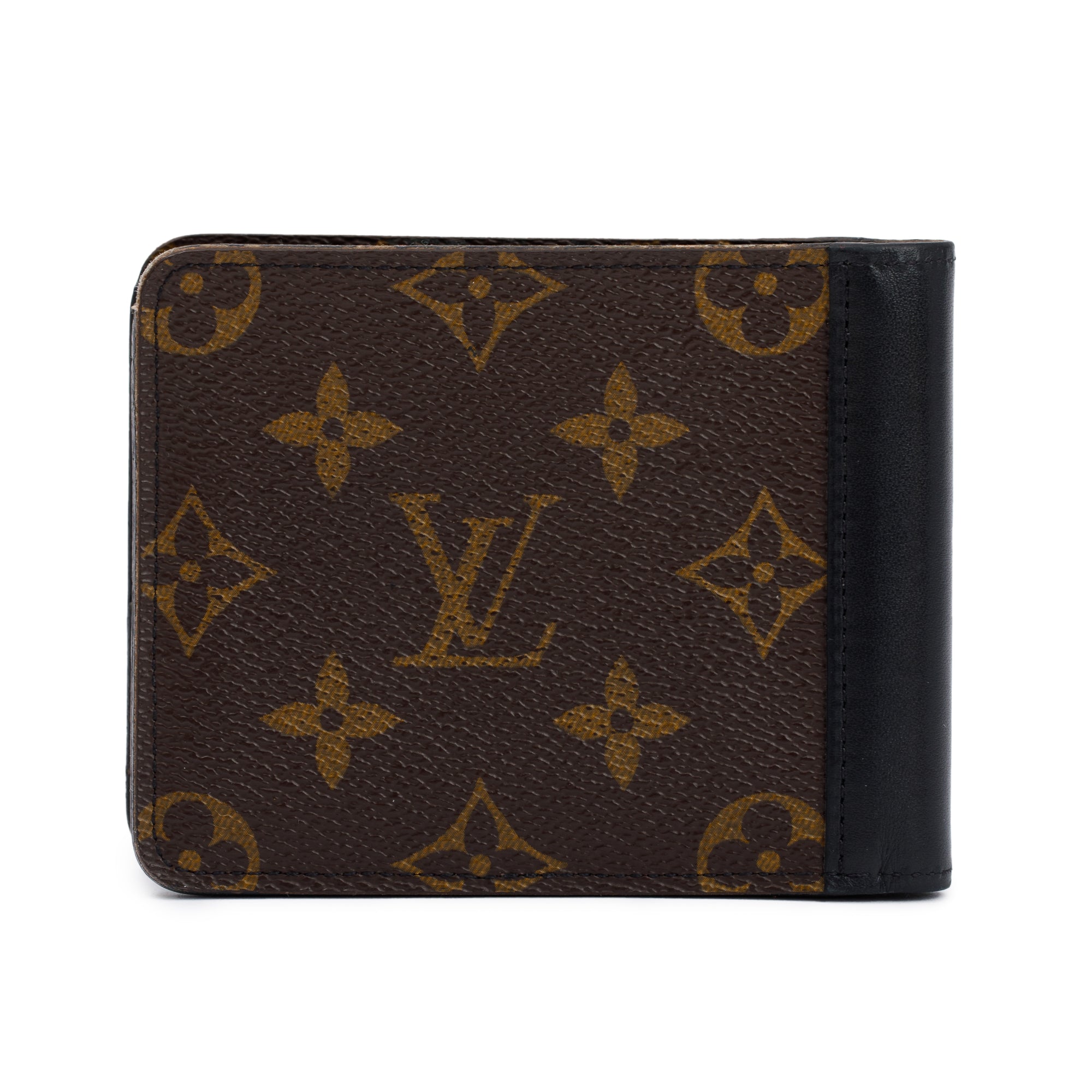Louis Vuitton Monogram Macassar Gaspar Wallet w/ Box & Receipt