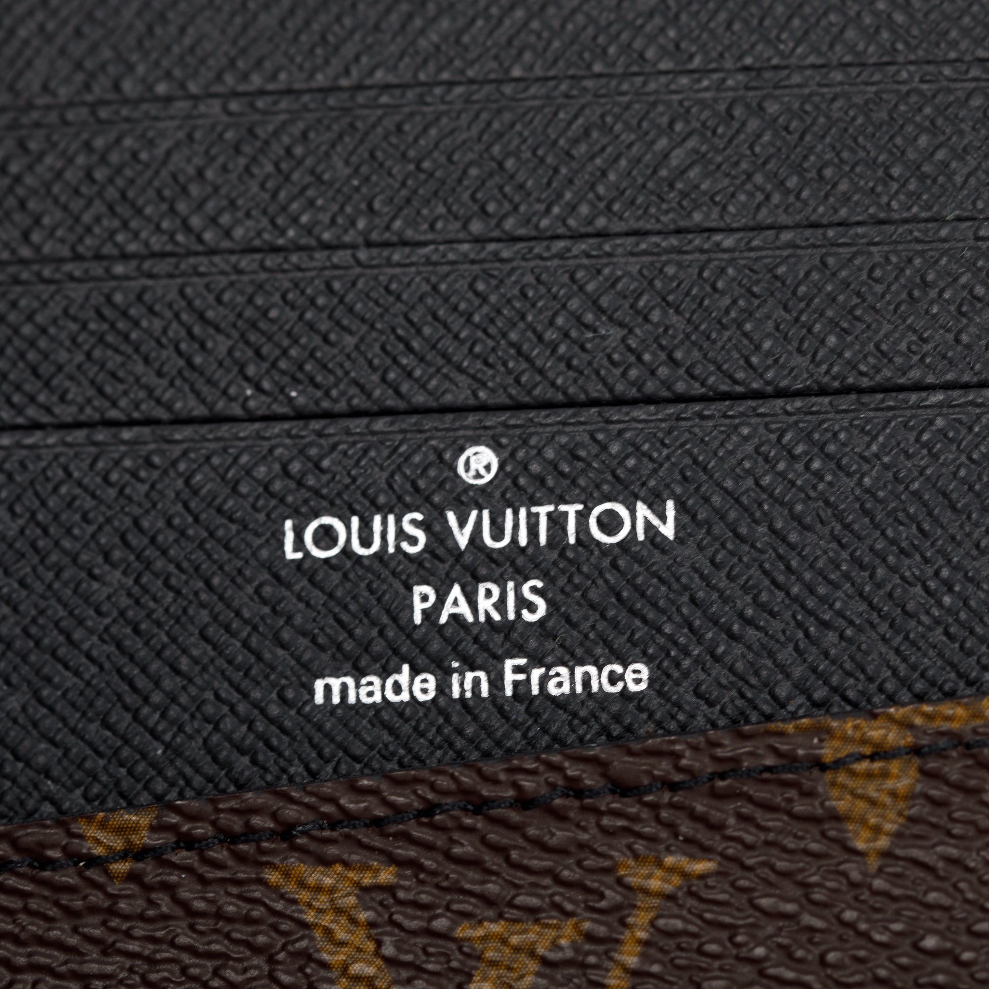 Louis Vuitton Monogram Macassar Gaspar Wallet w/ Box & Receipt