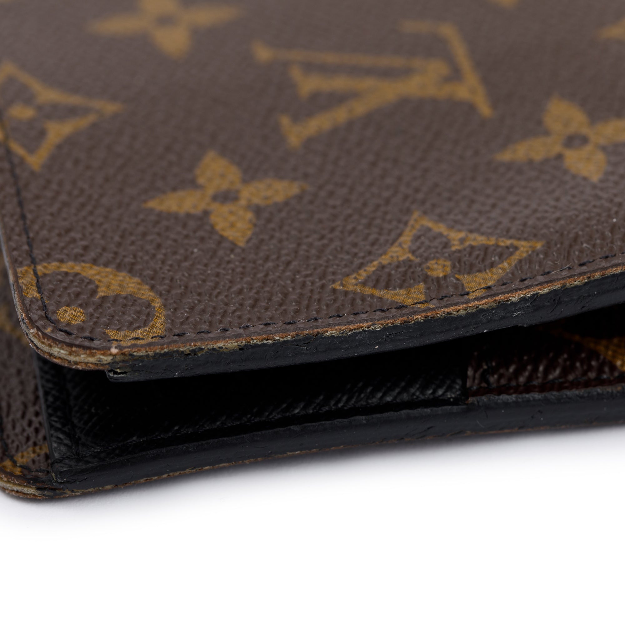 Louis Vuitton Monogram Macassar Gaspar Wallet w/ Box & Receipt