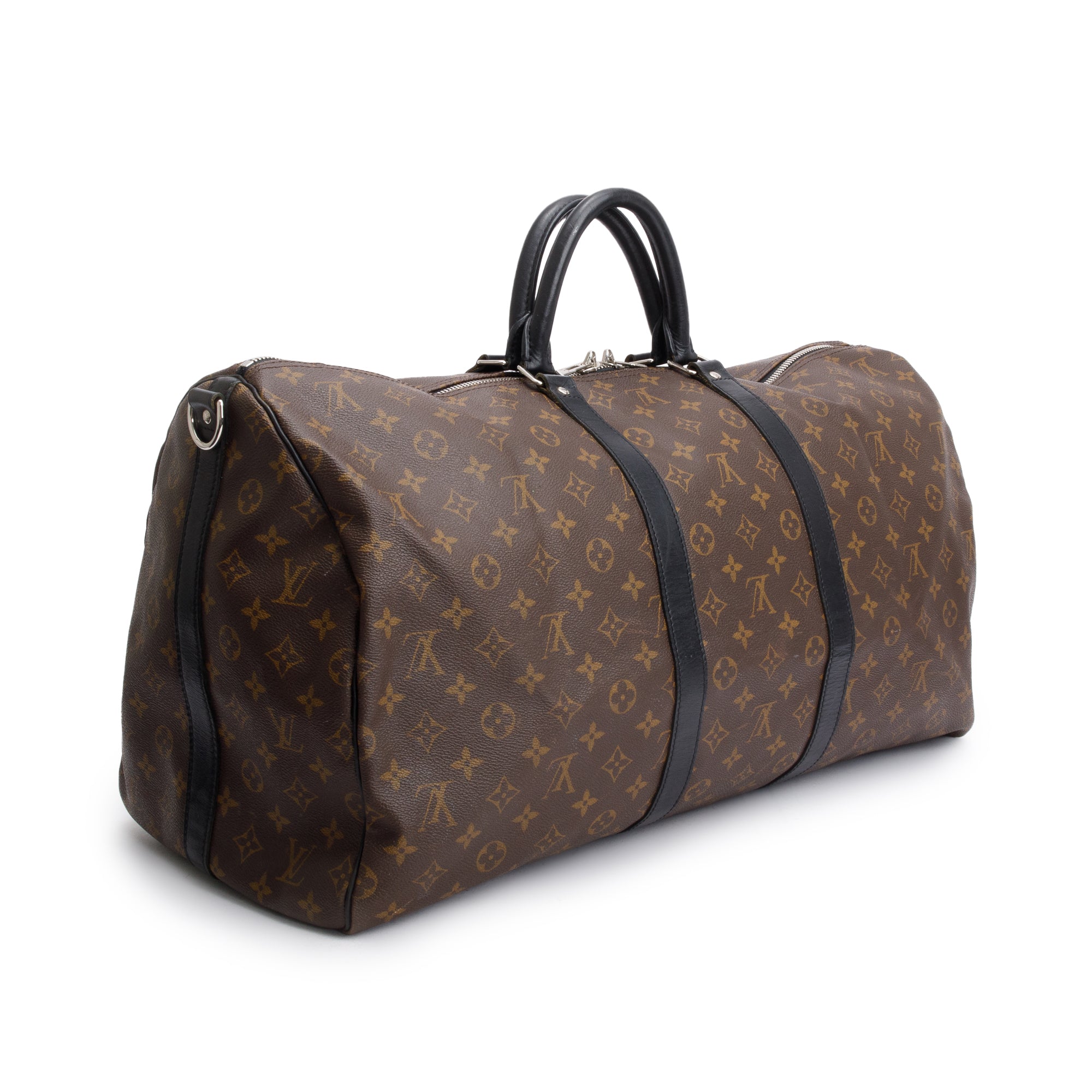 Louis Vuitton Monogram Macassar Keepall 55