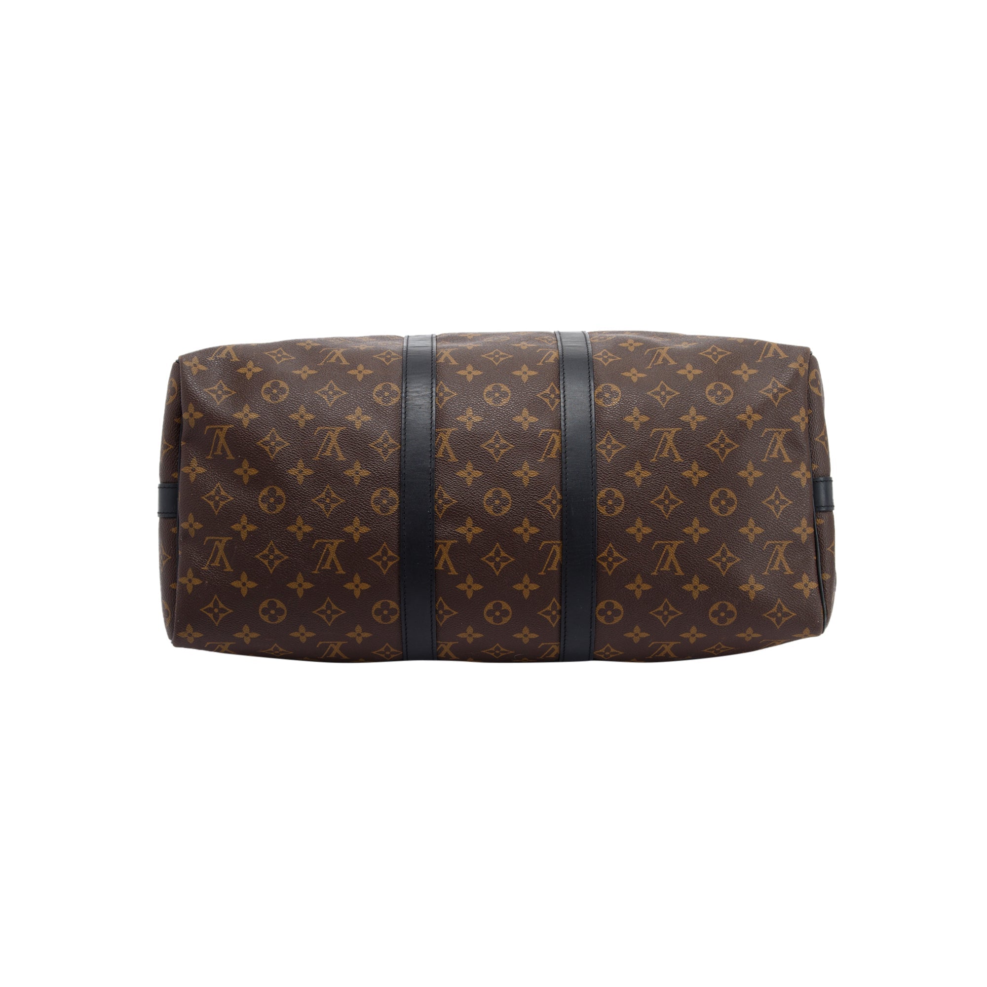 Louis Vuitton Monogram Macassar Keepall Bandouliere 45