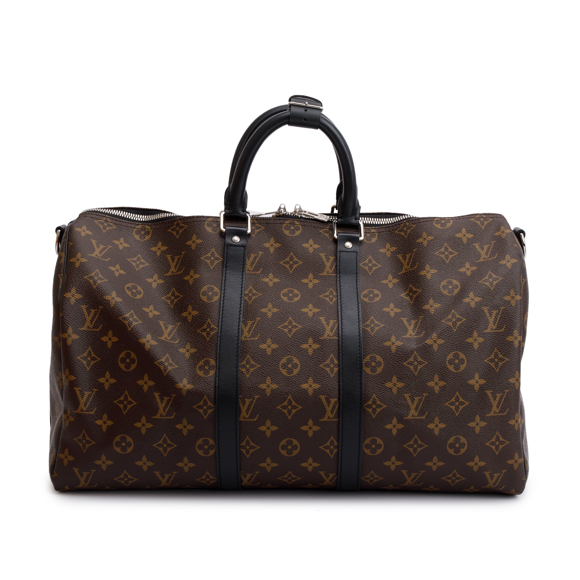 Louis Vuitton Monogram Macassar Keepall Bandouliere 45 w/ Box