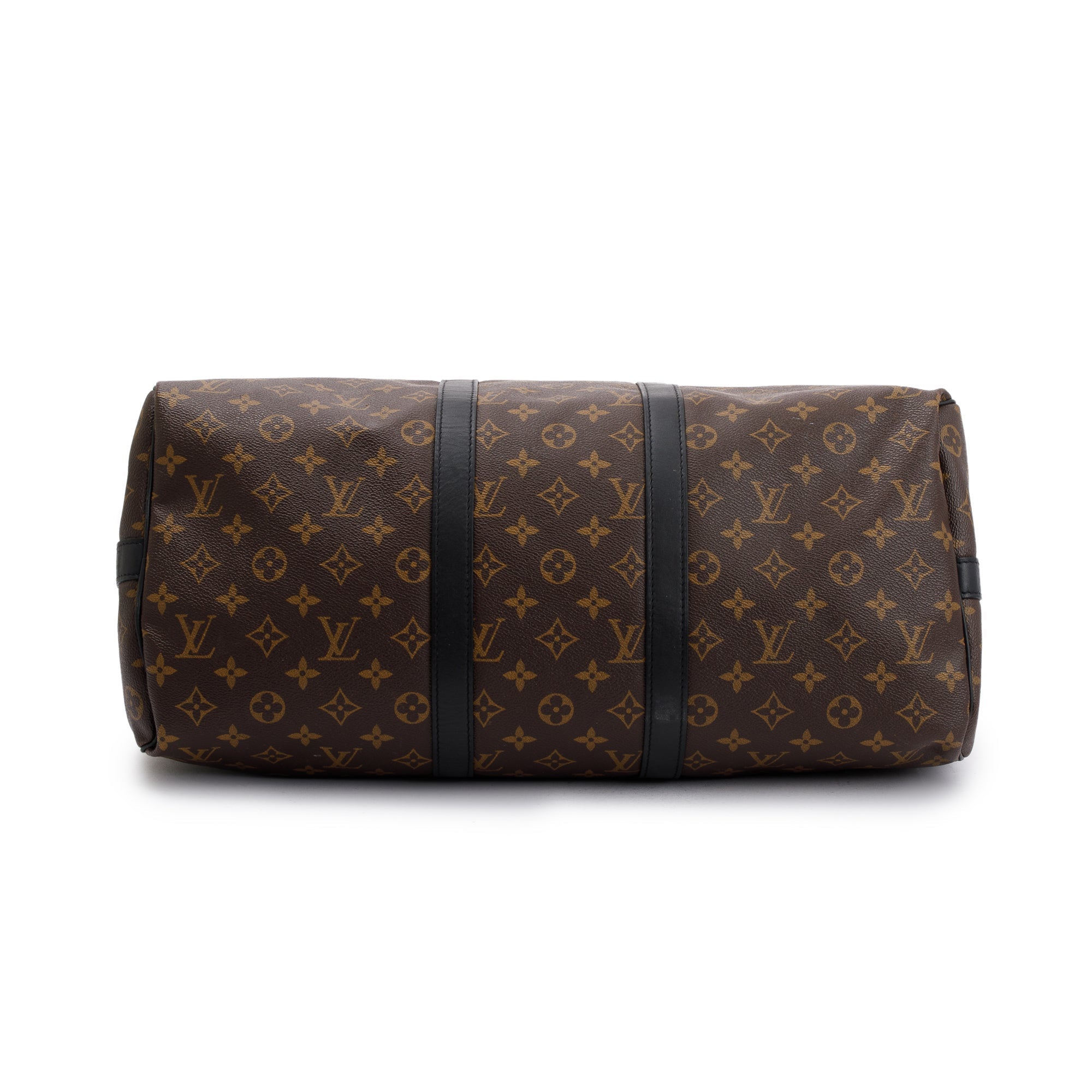 Louis Vuitton Monogram Macassar Keepall Bandouliere 45 w/ Box