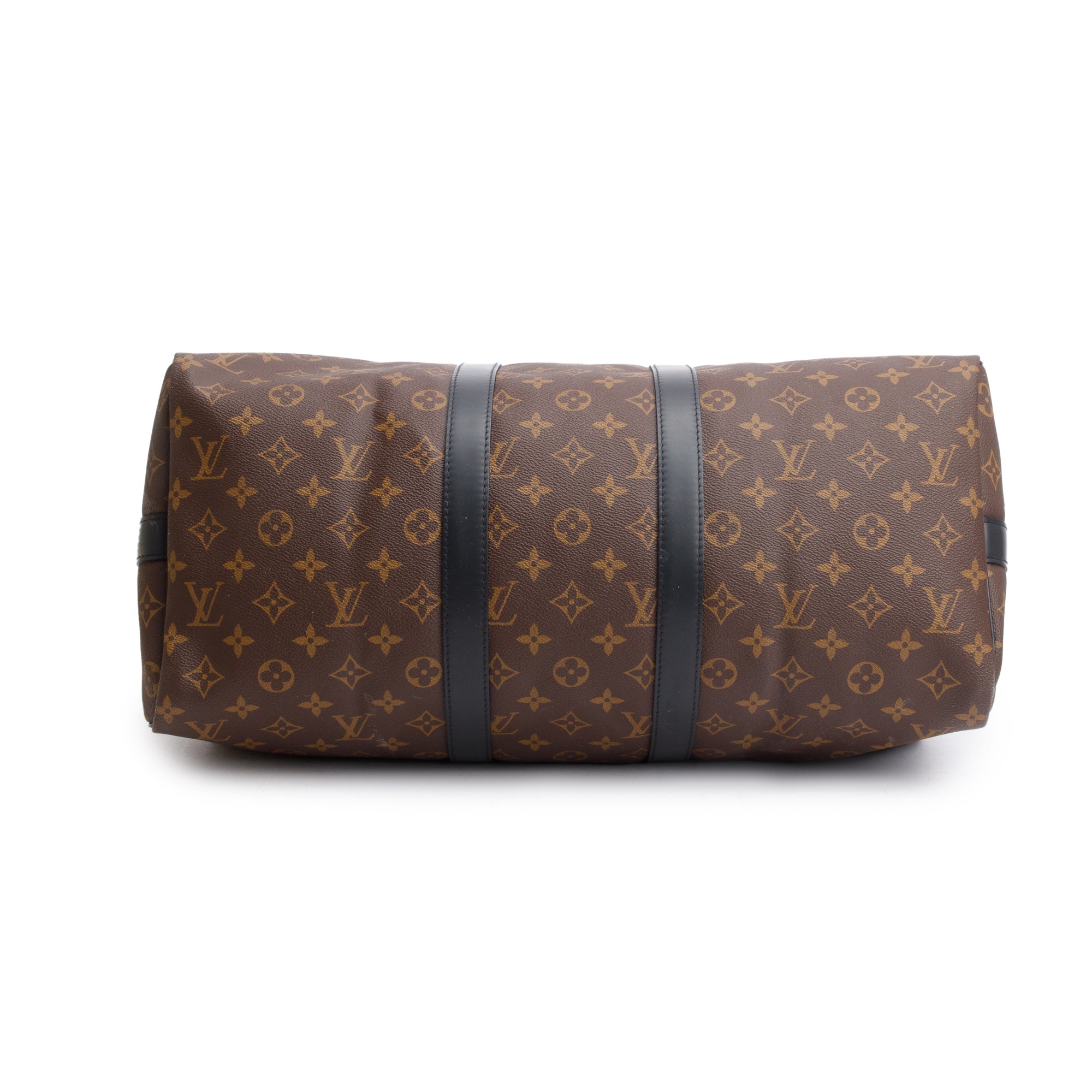 Louis Vuitton Monogram Macassar Keepall Bandouliere 45 w/ Strap