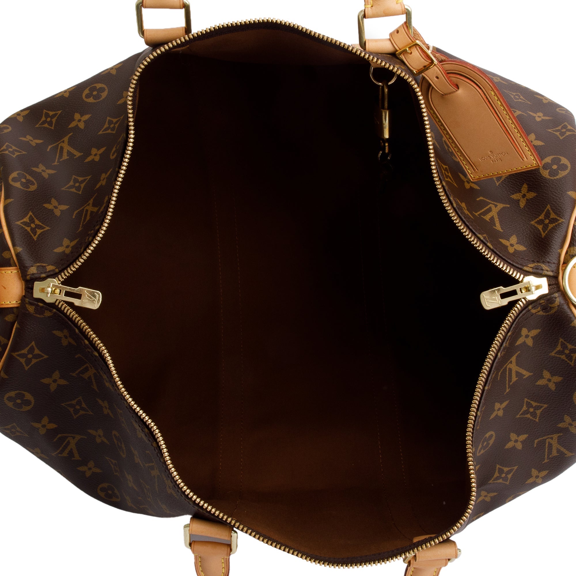 Louis Vuitton Monogram Macassar Keepall Bandouliere 50