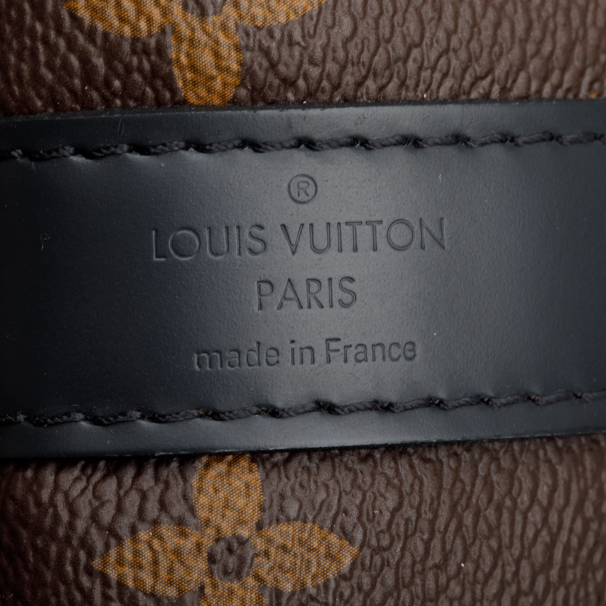 Louis Vuitton Monogram Macassar Keepall Bandouliere 55 w/ Strap
