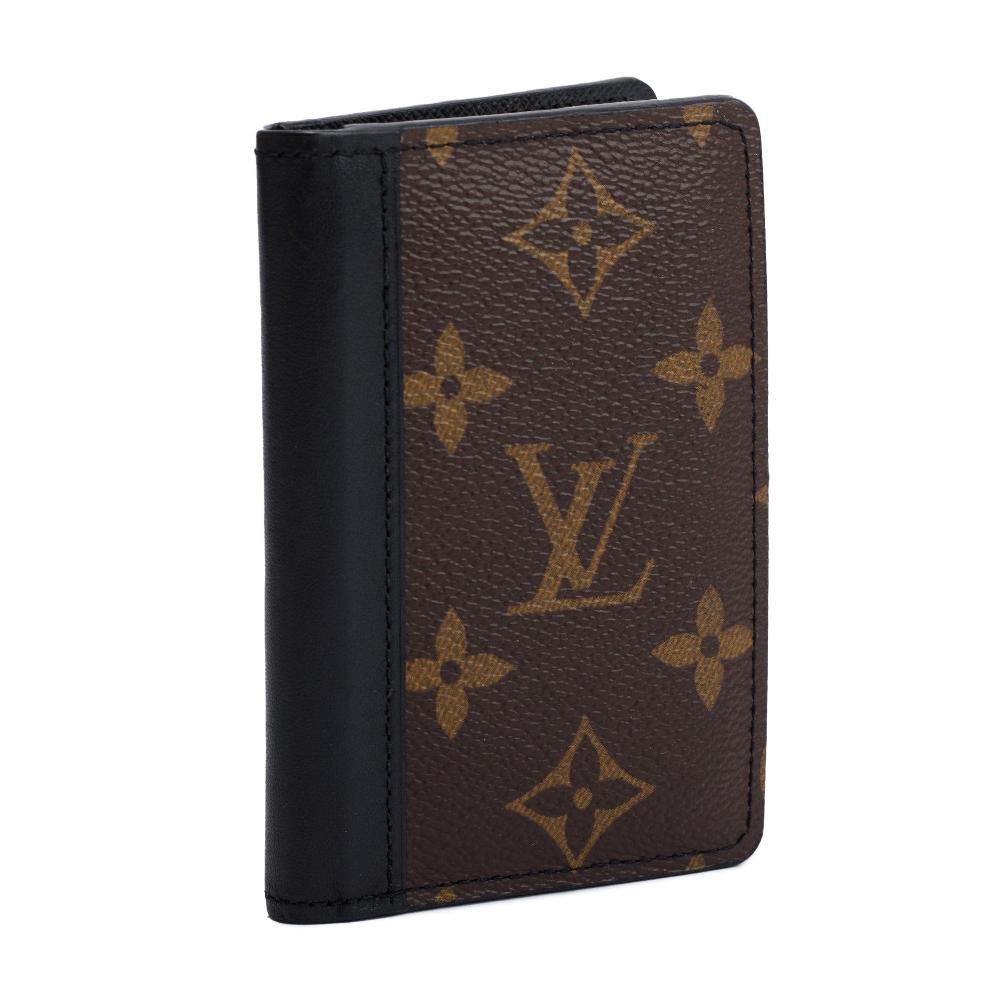 Louis Vuitton Monogram Macassar Pocket Organizer w/ Box
