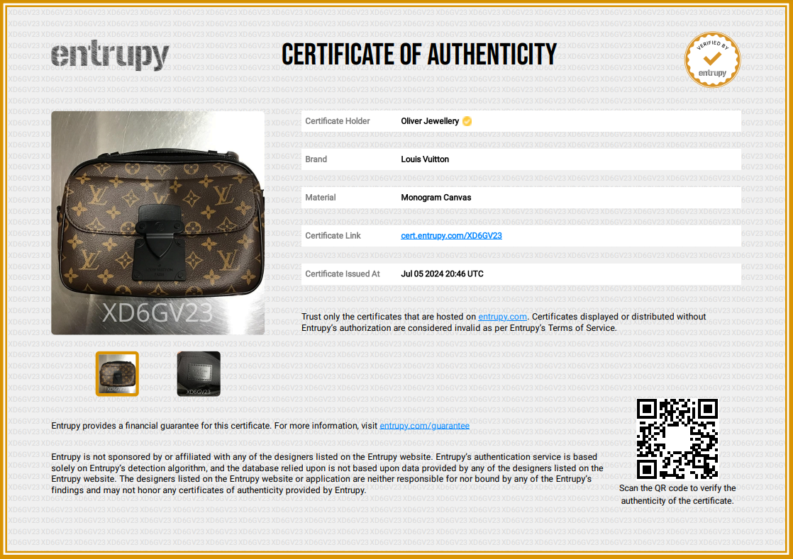 Louis Vuitton Monogram Macassar S Lock Messenger Bag