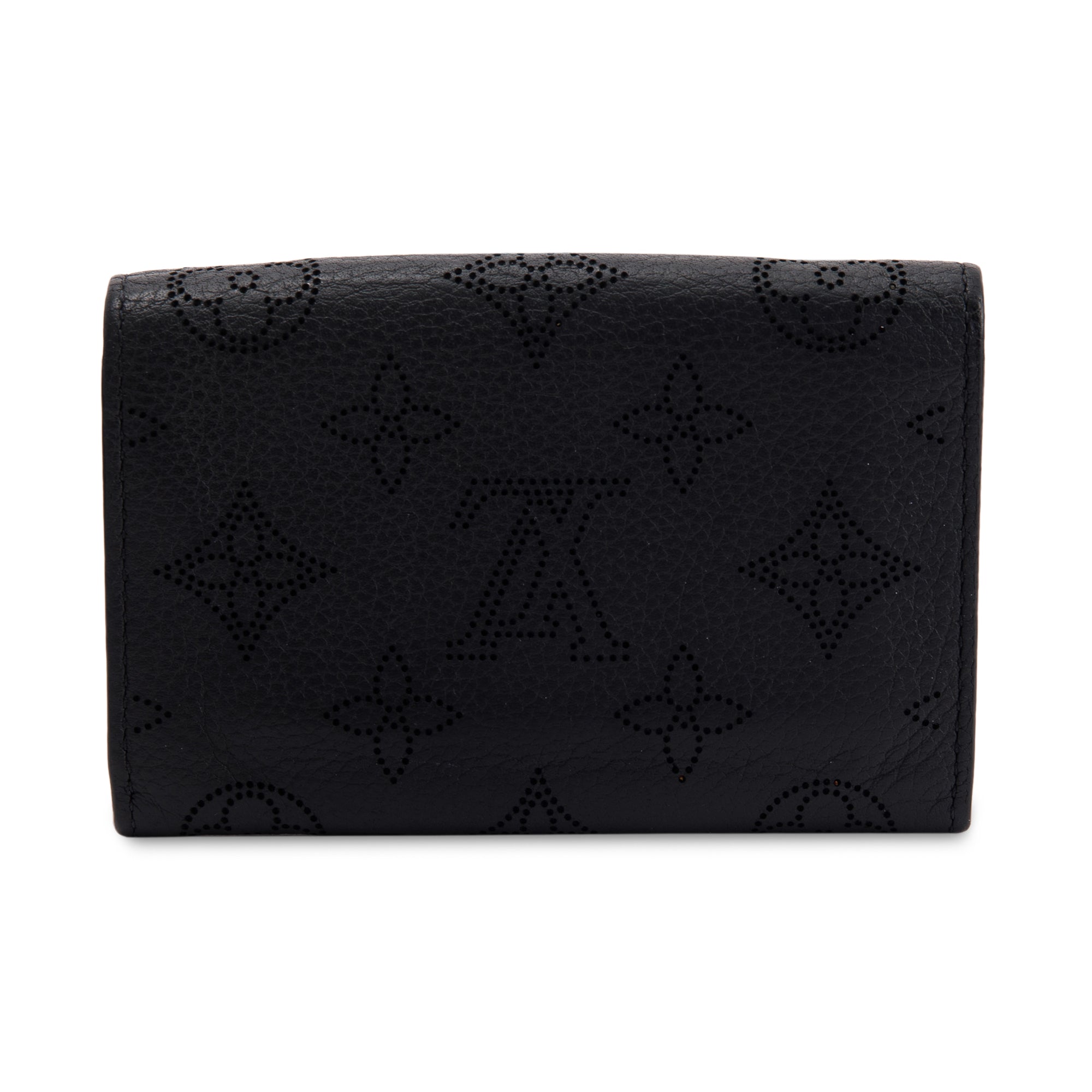 Louis Vuitton Monogram Mahina Leather Iris Compact Wallet