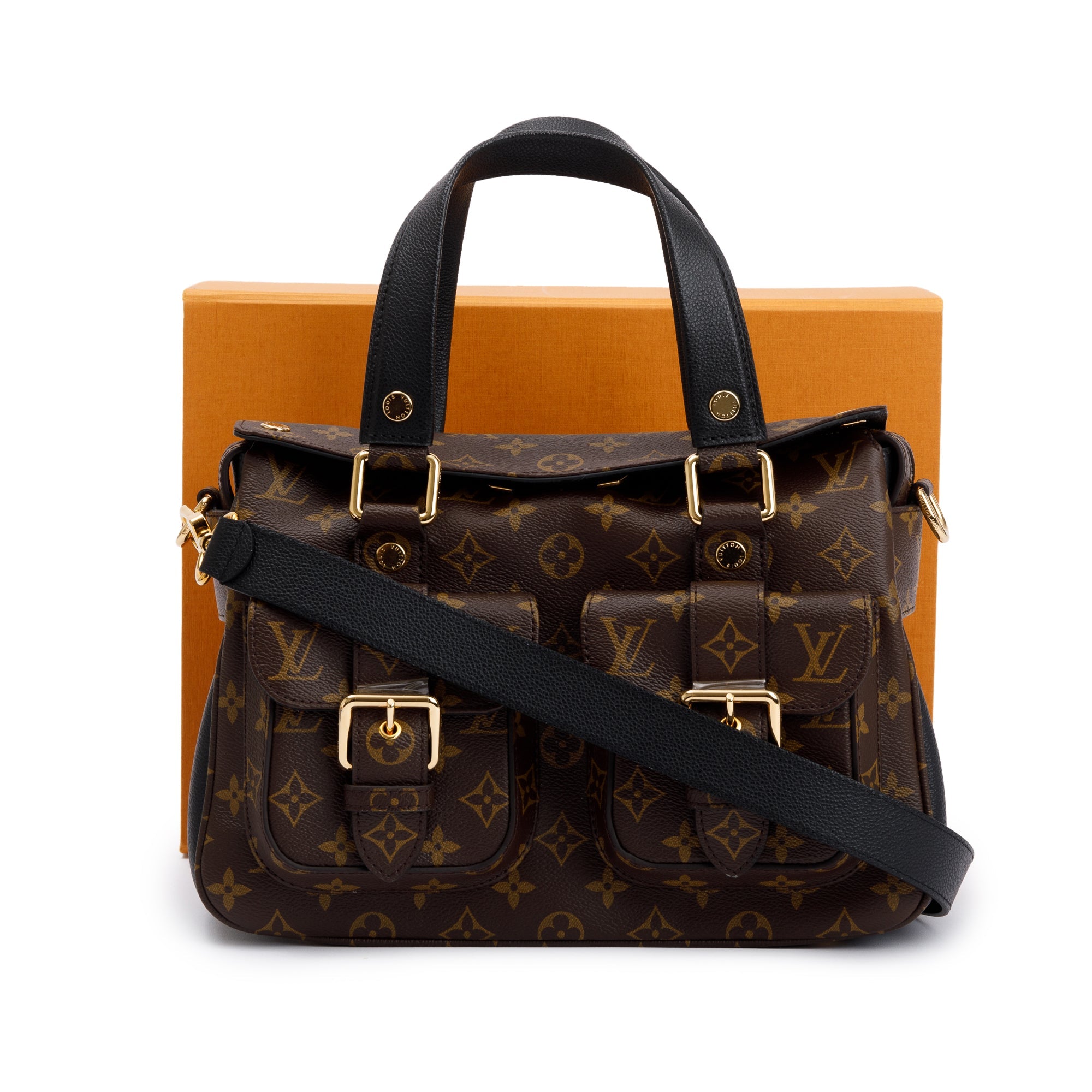 Louis Vuitton Monogram Manhattan NM w/ Strap, Box & Receipt