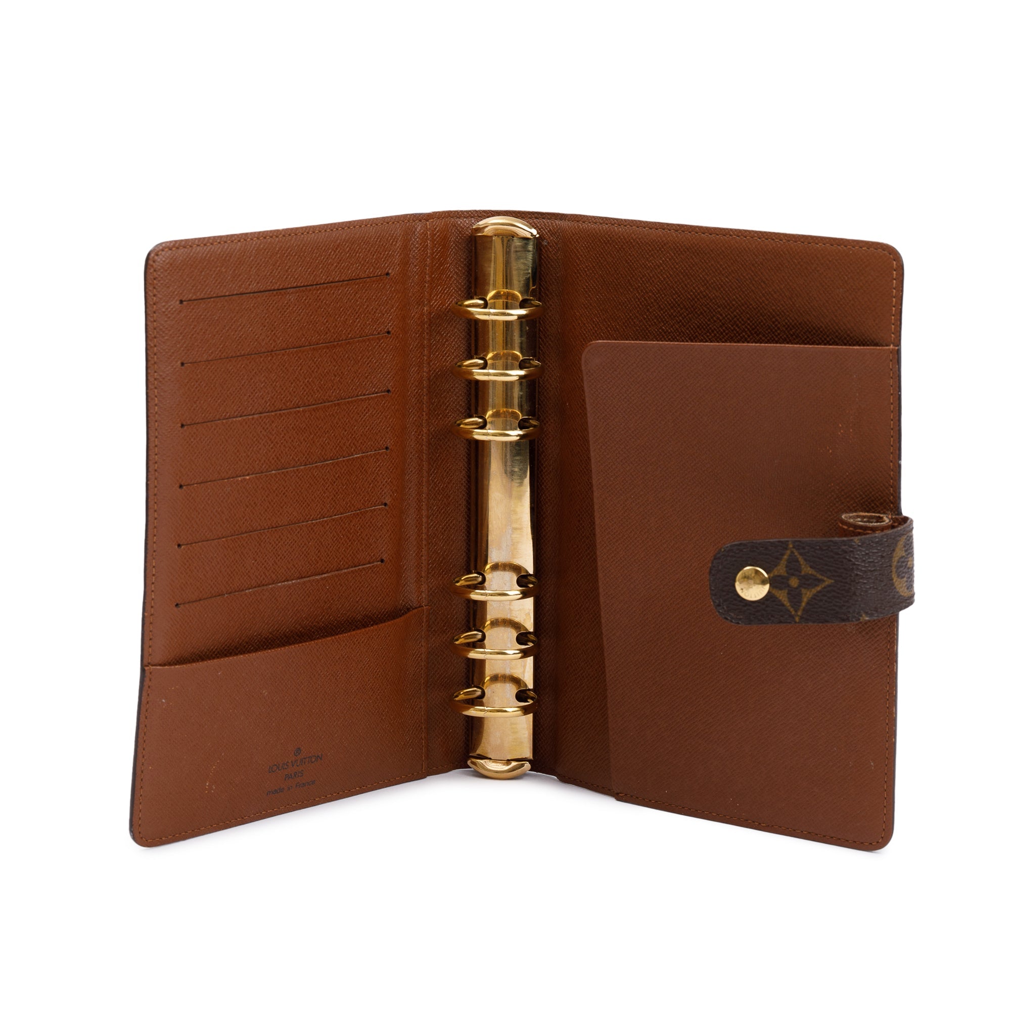 Louis Vuitton Monogram Medium Ring Agenda Cover