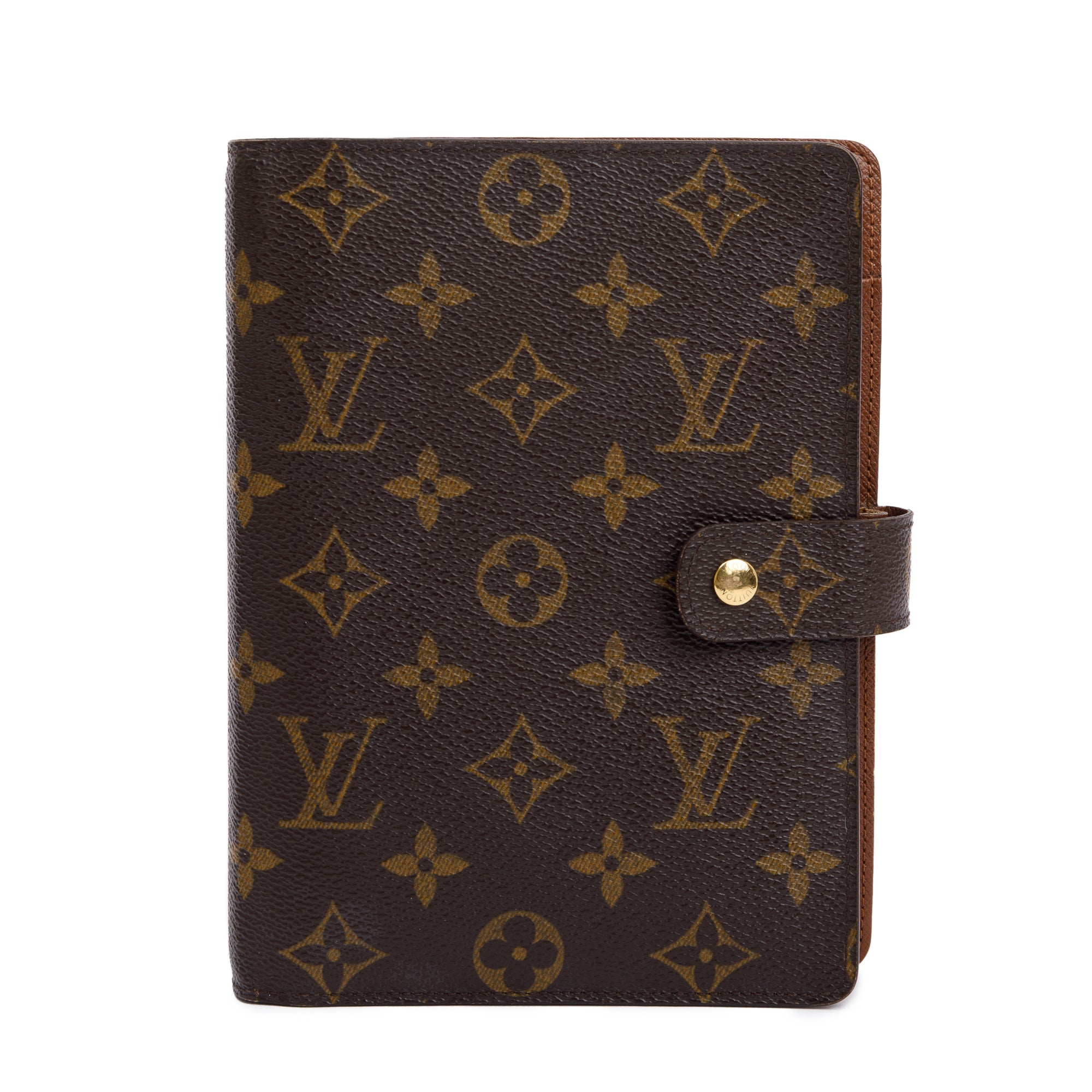 Louis Vuitton Monogram Medium Ring Agenda Cover