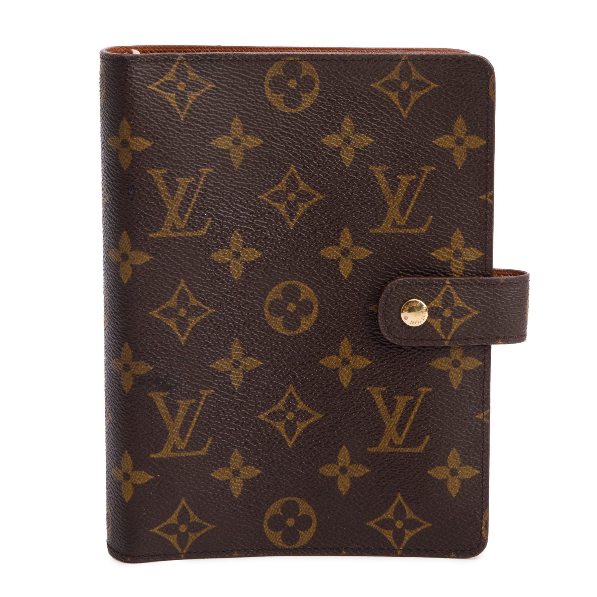 Louis Vuitton Monogram Medium Ring Agenda Cover