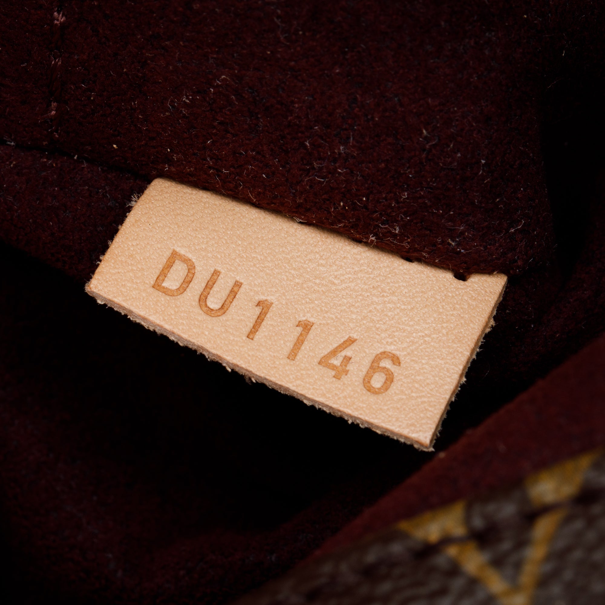 Louis Vuitton Monogram Melie Bag w/ Strap & Receipt