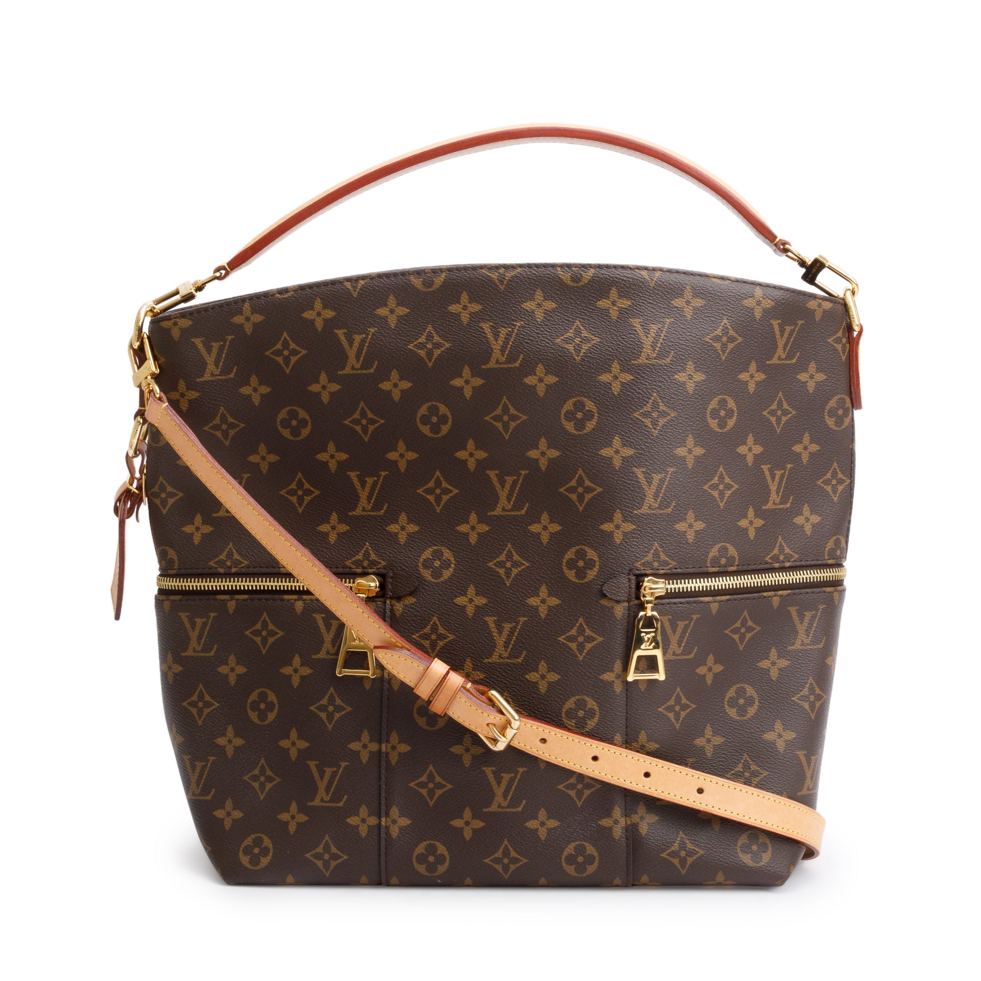 Louis Vuitton Monogram Melie Bag w/ Strap & Receipt