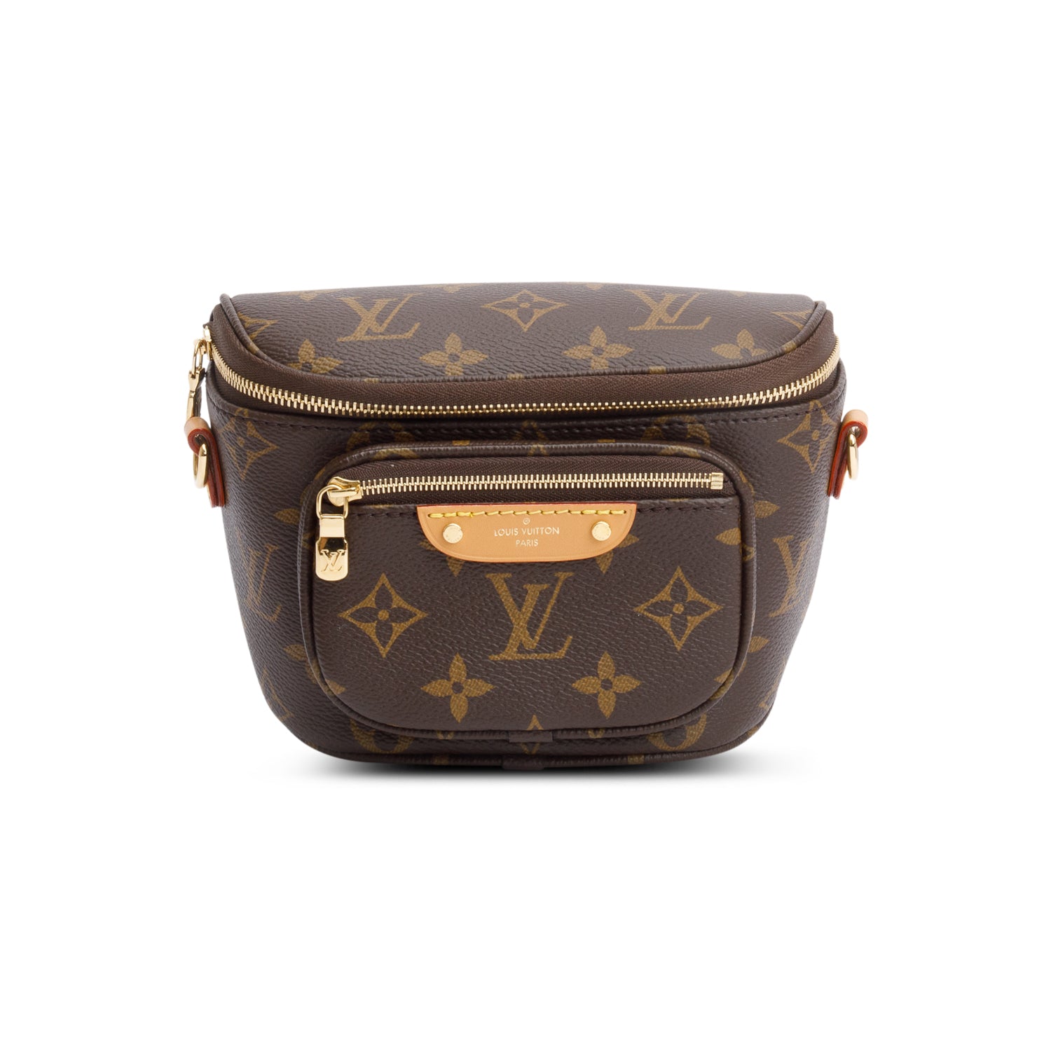 Louis Vuitton Monogram Mini Bumbag w/ Straps & Box