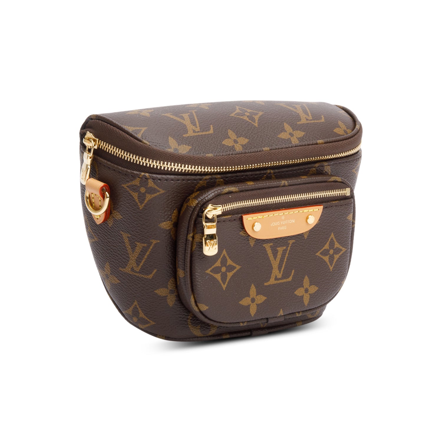 Louis Vuitton Monogram Mini Bumbag w/ Straps & Box