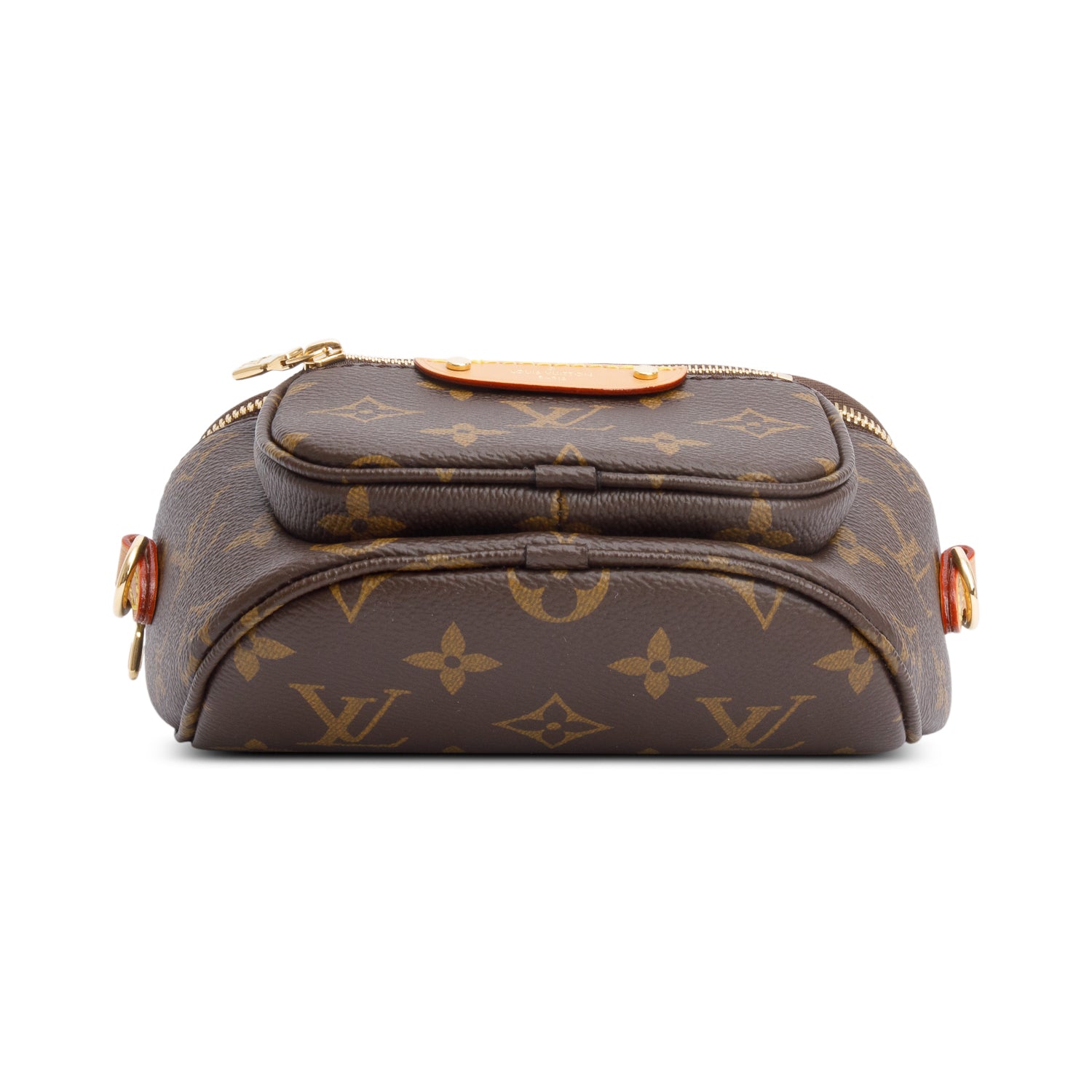 Louis Vuitton Monogram Mini Bumbag w/ Straps & Box