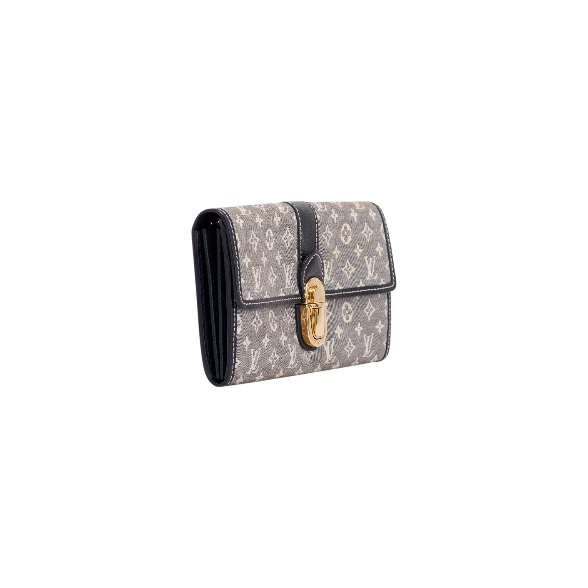 Louis Vuitton Monogram Mini Lin Idylle Sarah Wallet