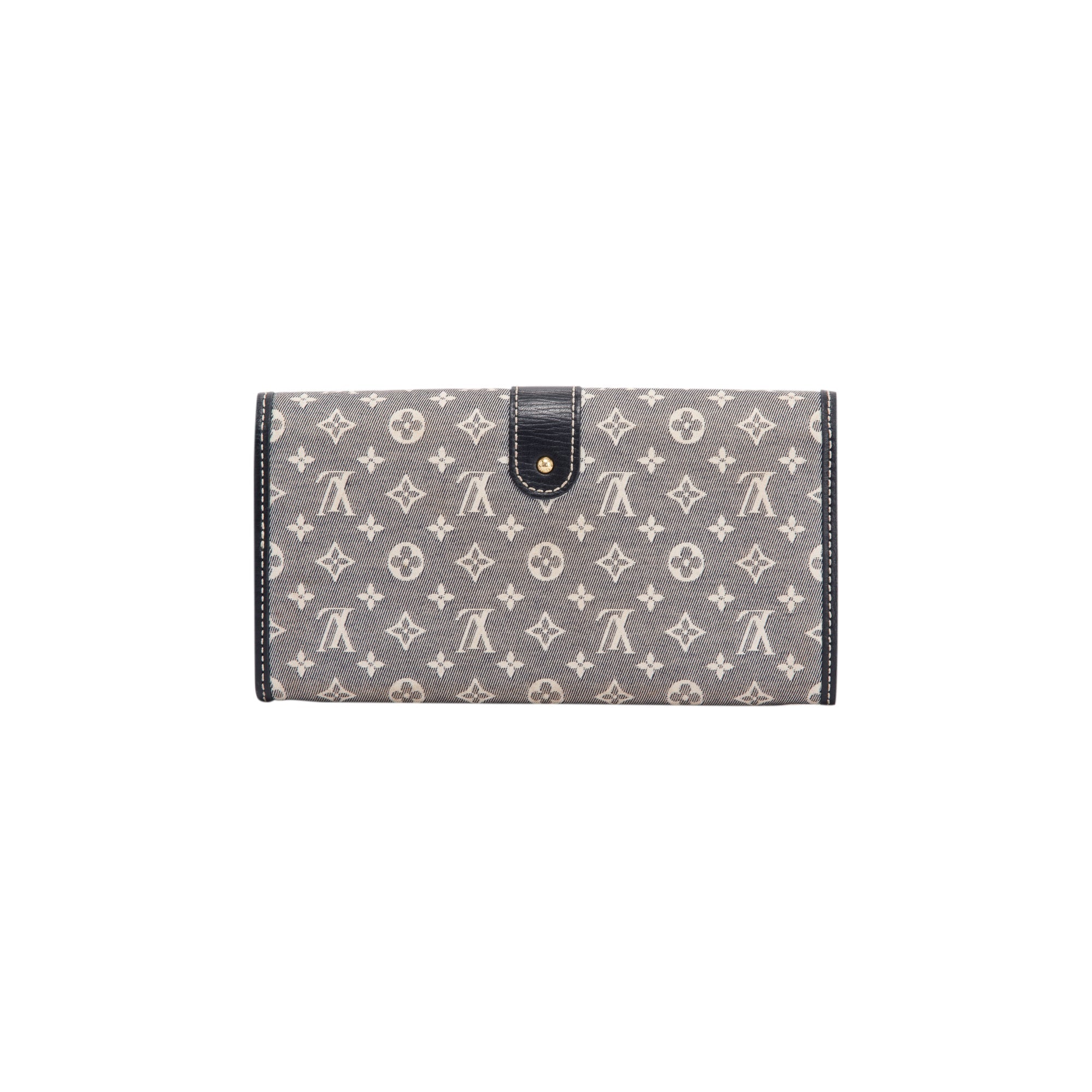 Louis Vuitton Monogram Mini Lin Idylle Sarah Wallet