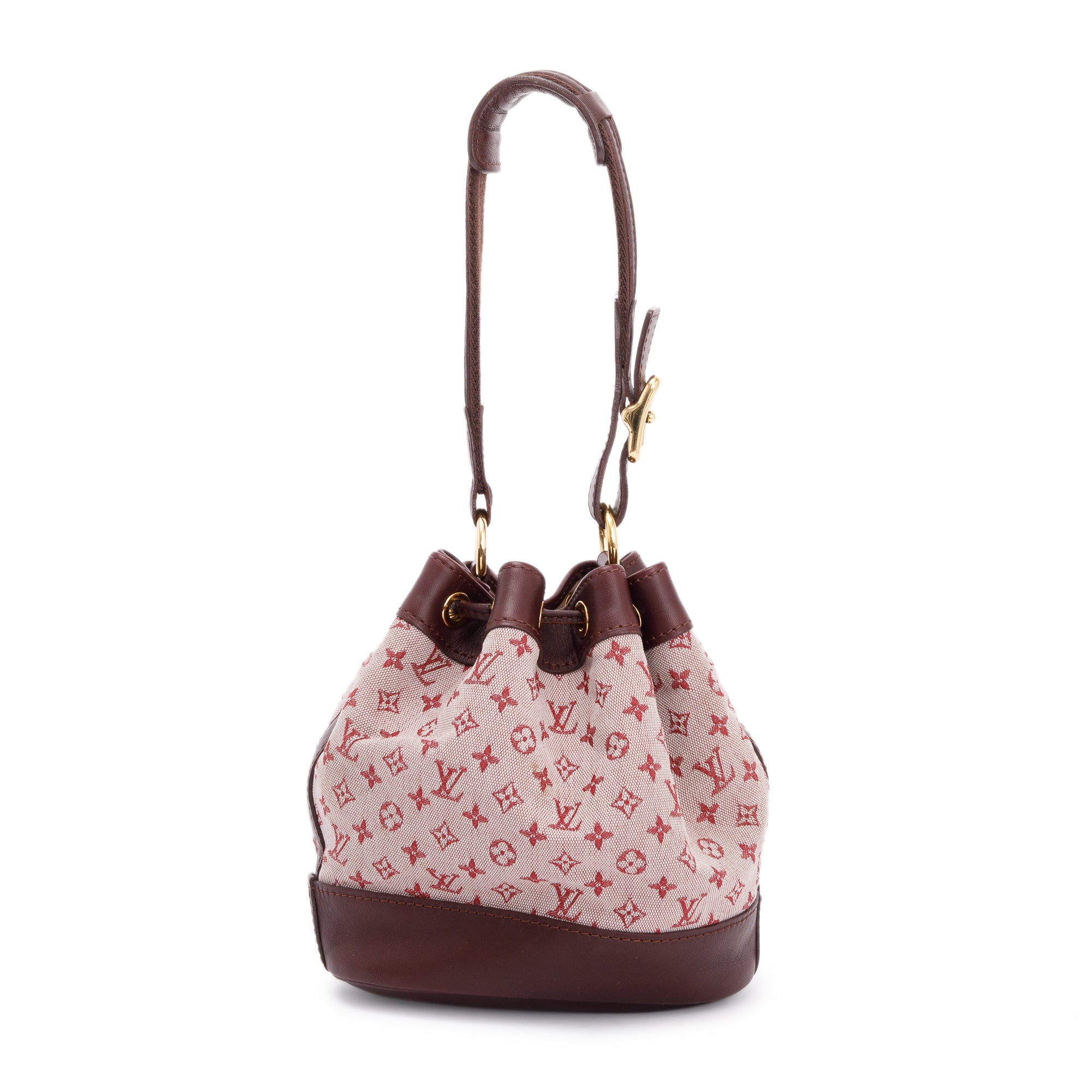 Louis Vuitton Monogram Mini Lin Noelie Bucket Bag
