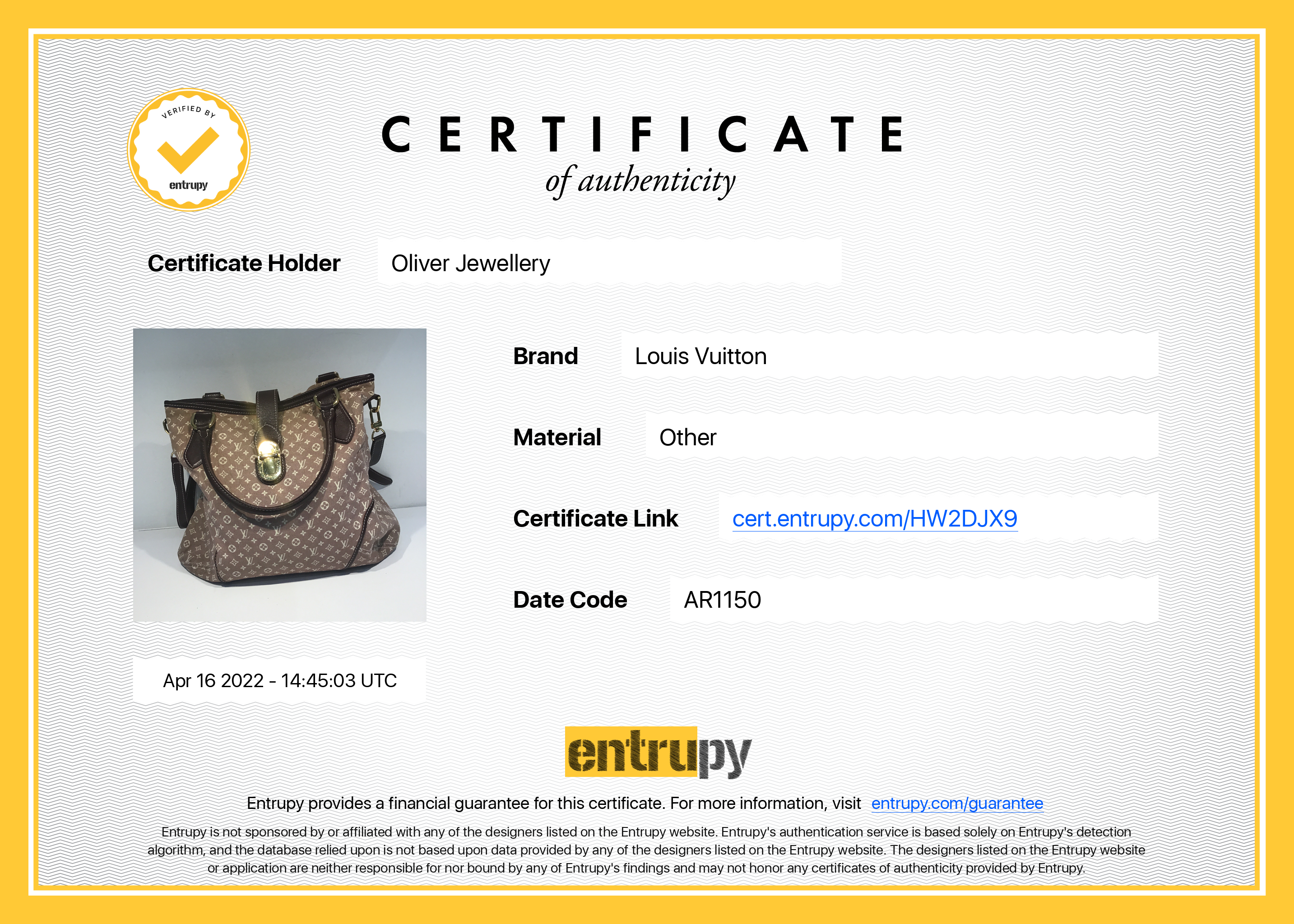 Louis Vuitton Monogram Mini Lin Romance Hobo