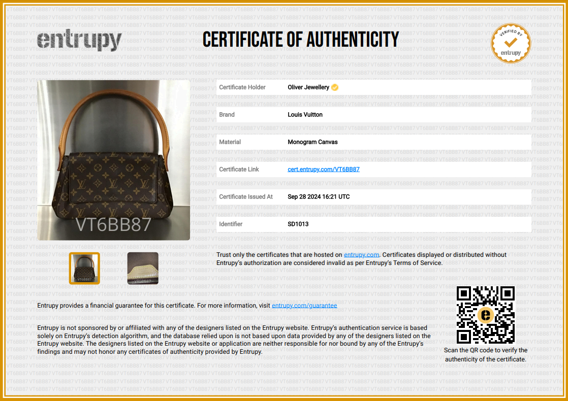 Louis Vuitton Monogram Mini Looping Bag