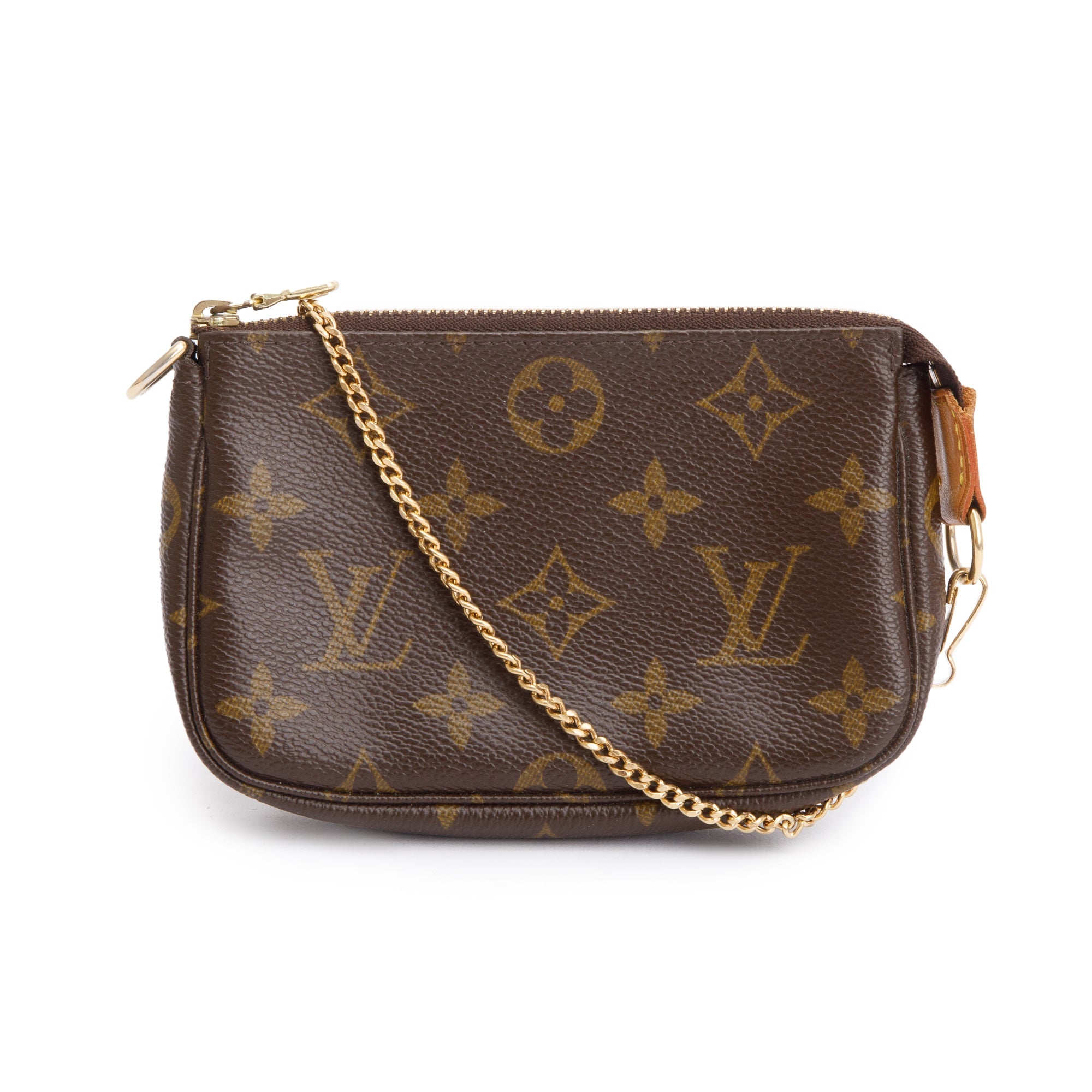Louis Vuitton Monogram Mini Pochette Accessoires w/ Box
