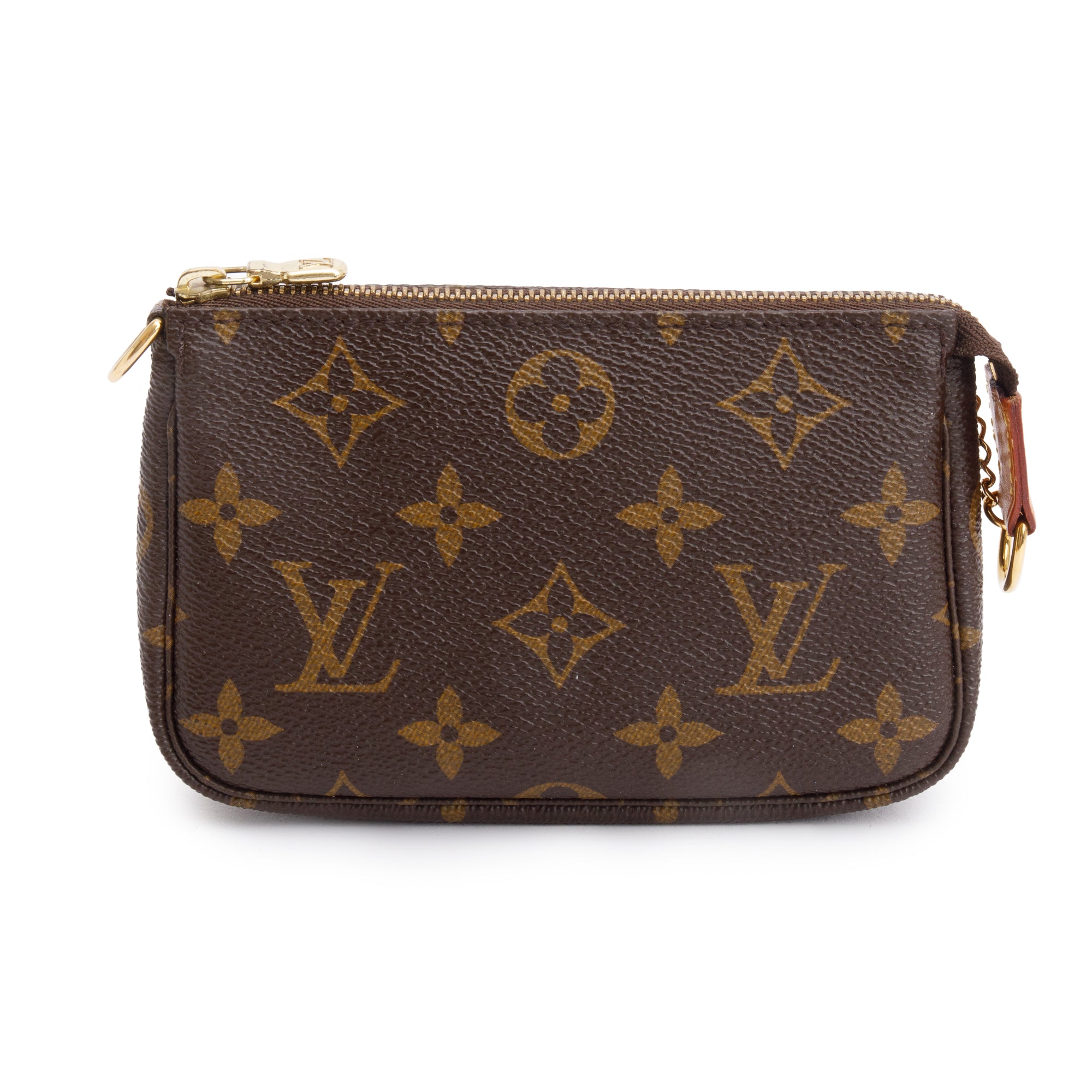 Louis Vuitton Monogram Mini Pochette Accessories w/ Box